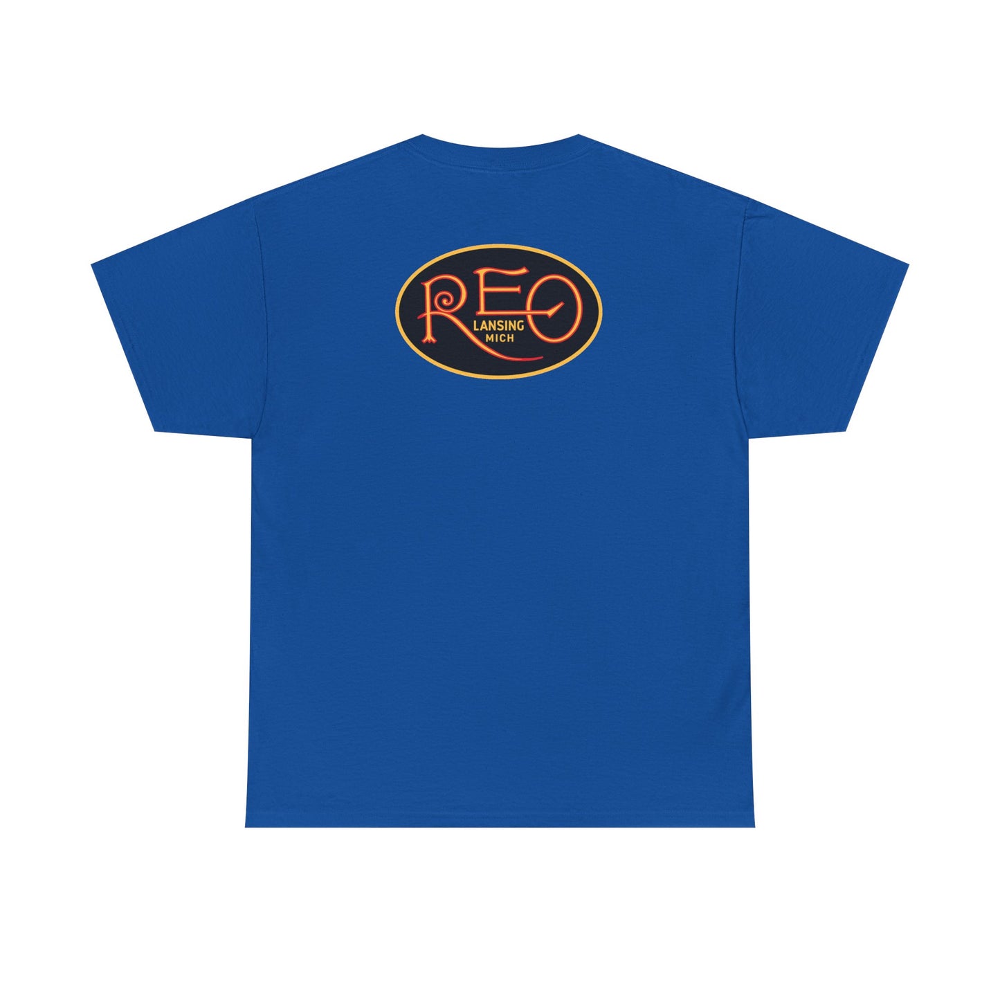 EarlyREO and REO 1 & 2 Cylinder Registry Logo Tee — Chest and Back Logos