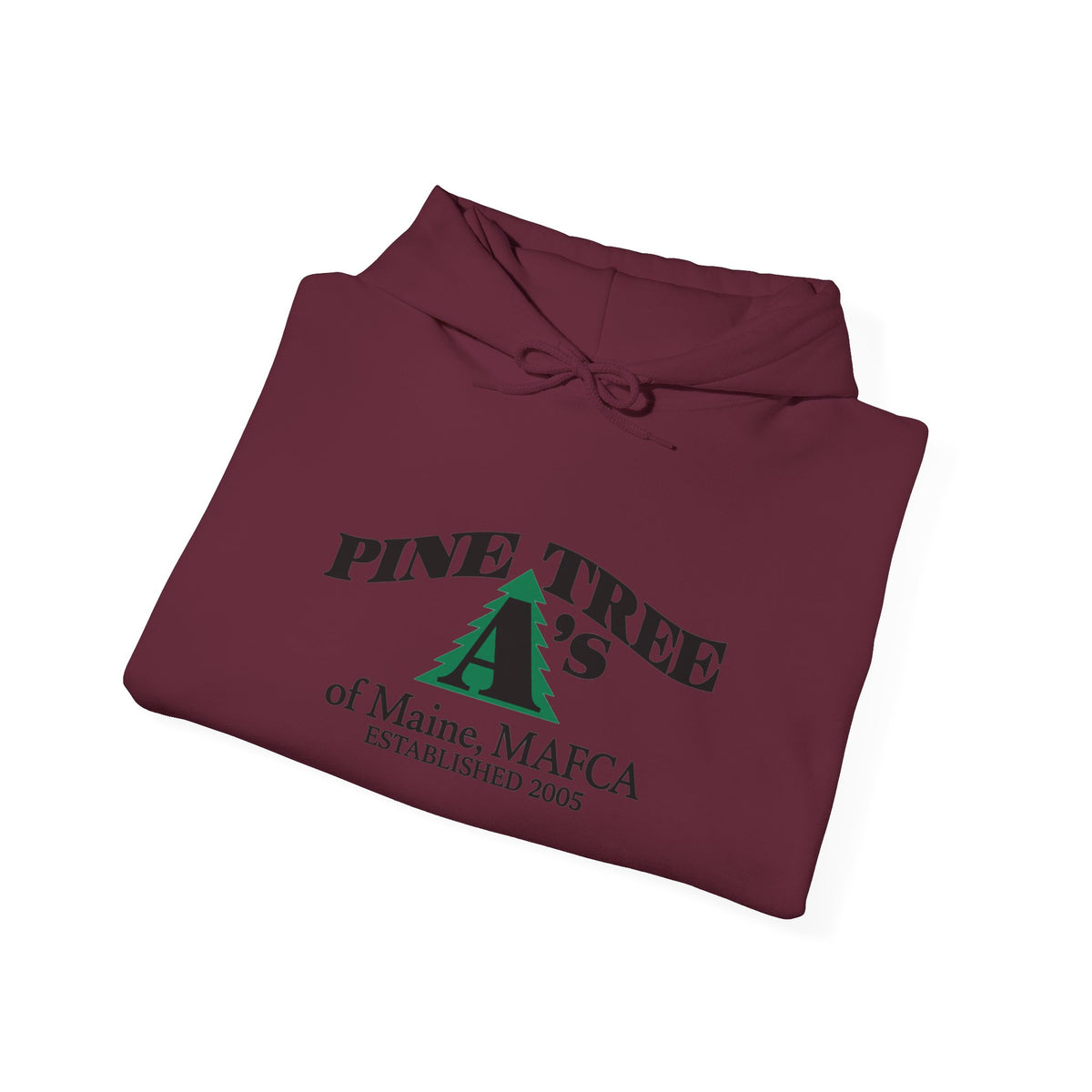 Pine Tree A's of Maine, MAFCA Hoodie – Unisex Heavy Blend™ Hooded Sweatshirt