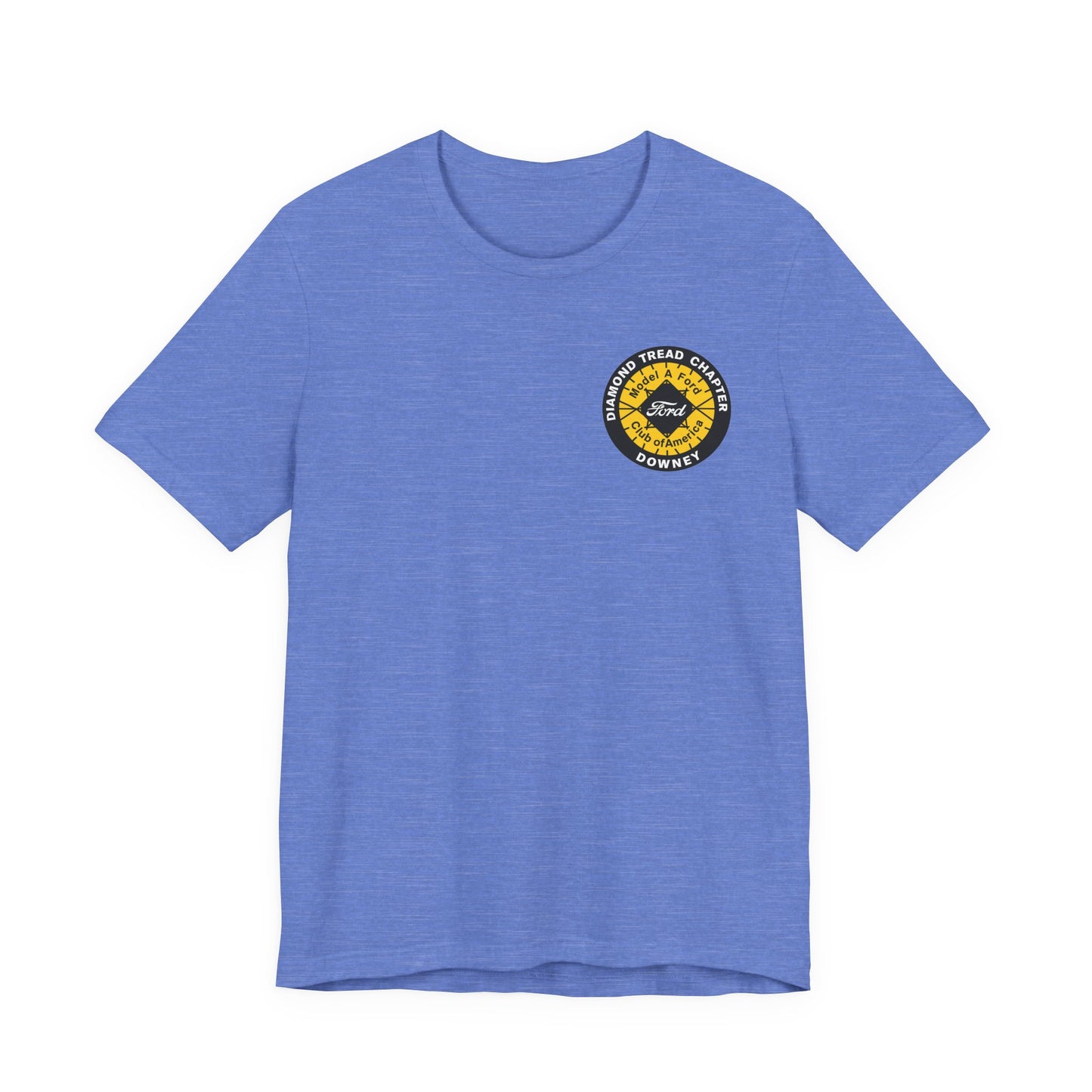 Diamond Tread Chapter Downey T-Shirt — Front and Back Logos