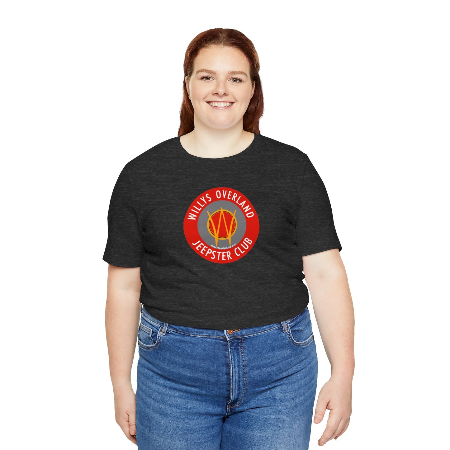 Willys Overland Jeepster Club Graphic Tee - Unisex Jersey Short Sleeve Tee