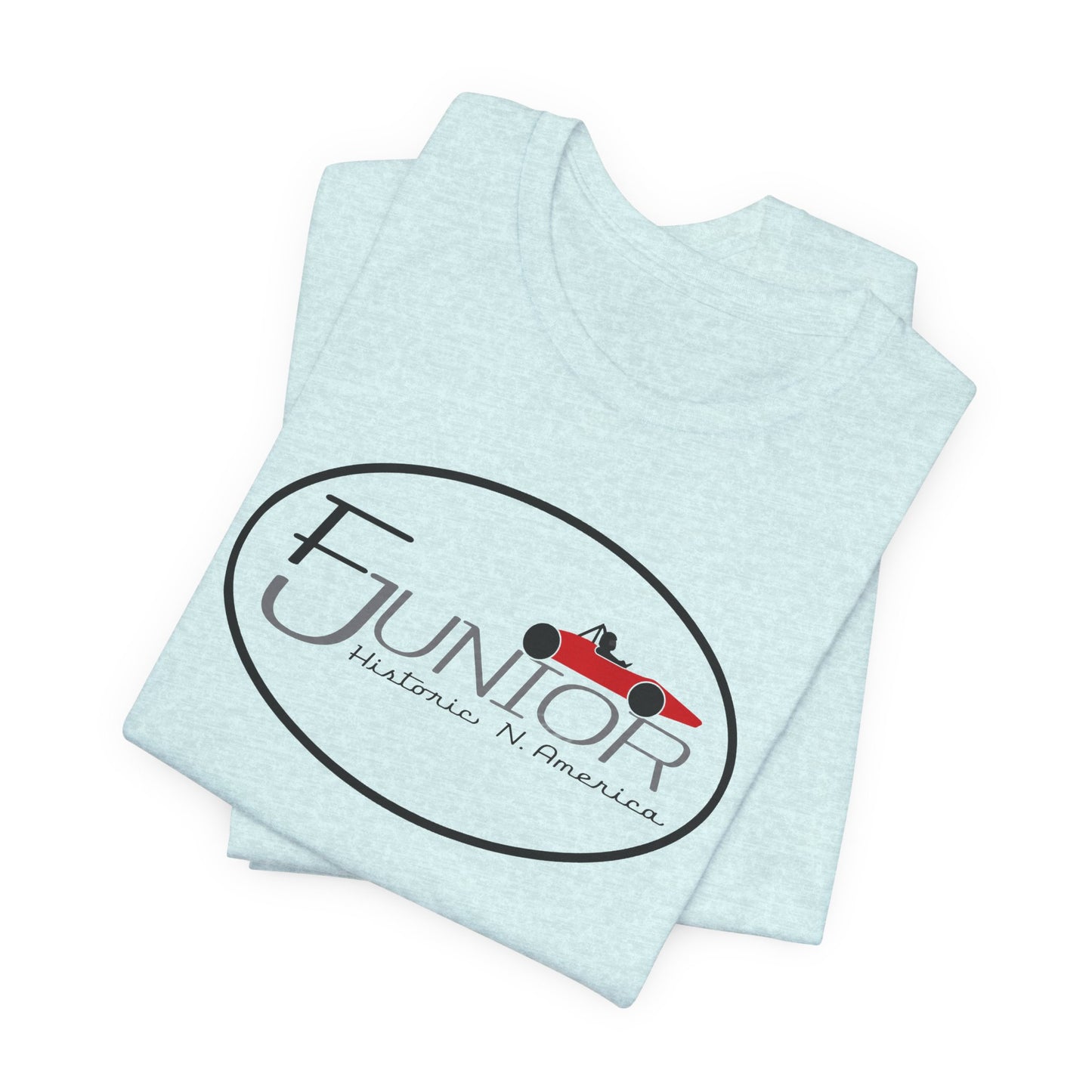 F Junior Historic N. America Racing Logo T-Shirt — Vintage Race Car Graphic Tee