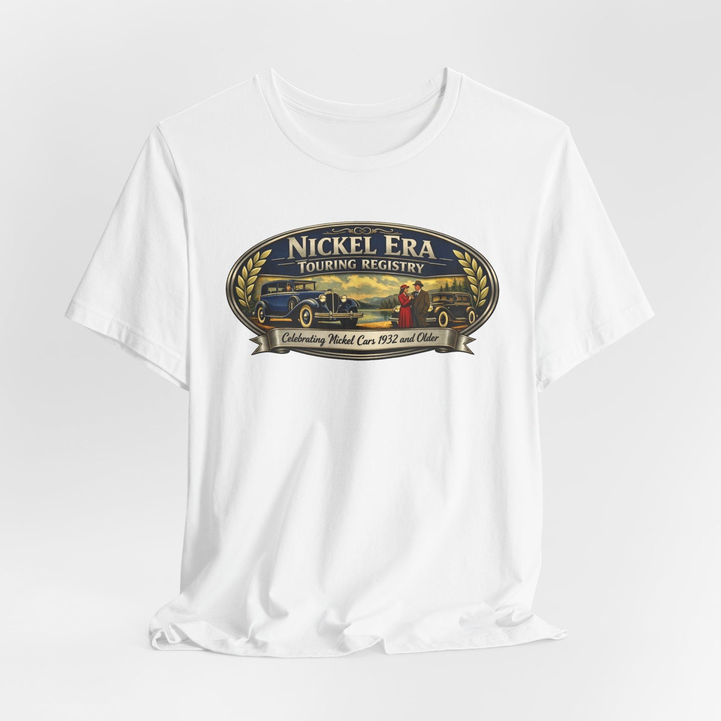 Nickel Era Touring Registry Tee — Celebrating Model Cars 1932 and Older