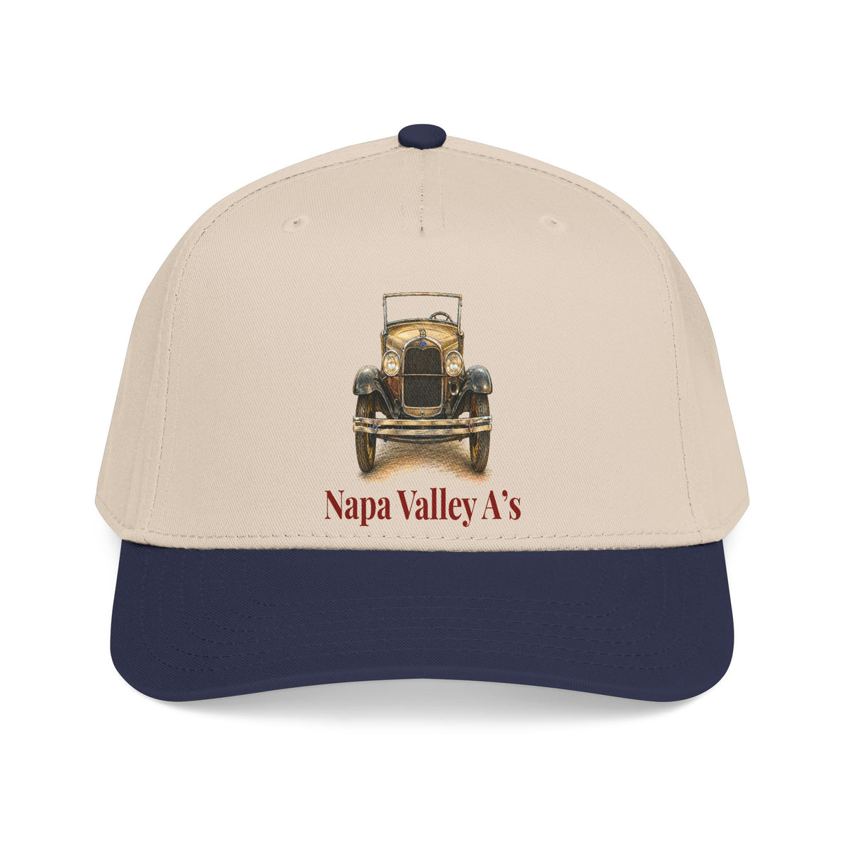 Napa Valley A's - Mid Profile Baseball Cap