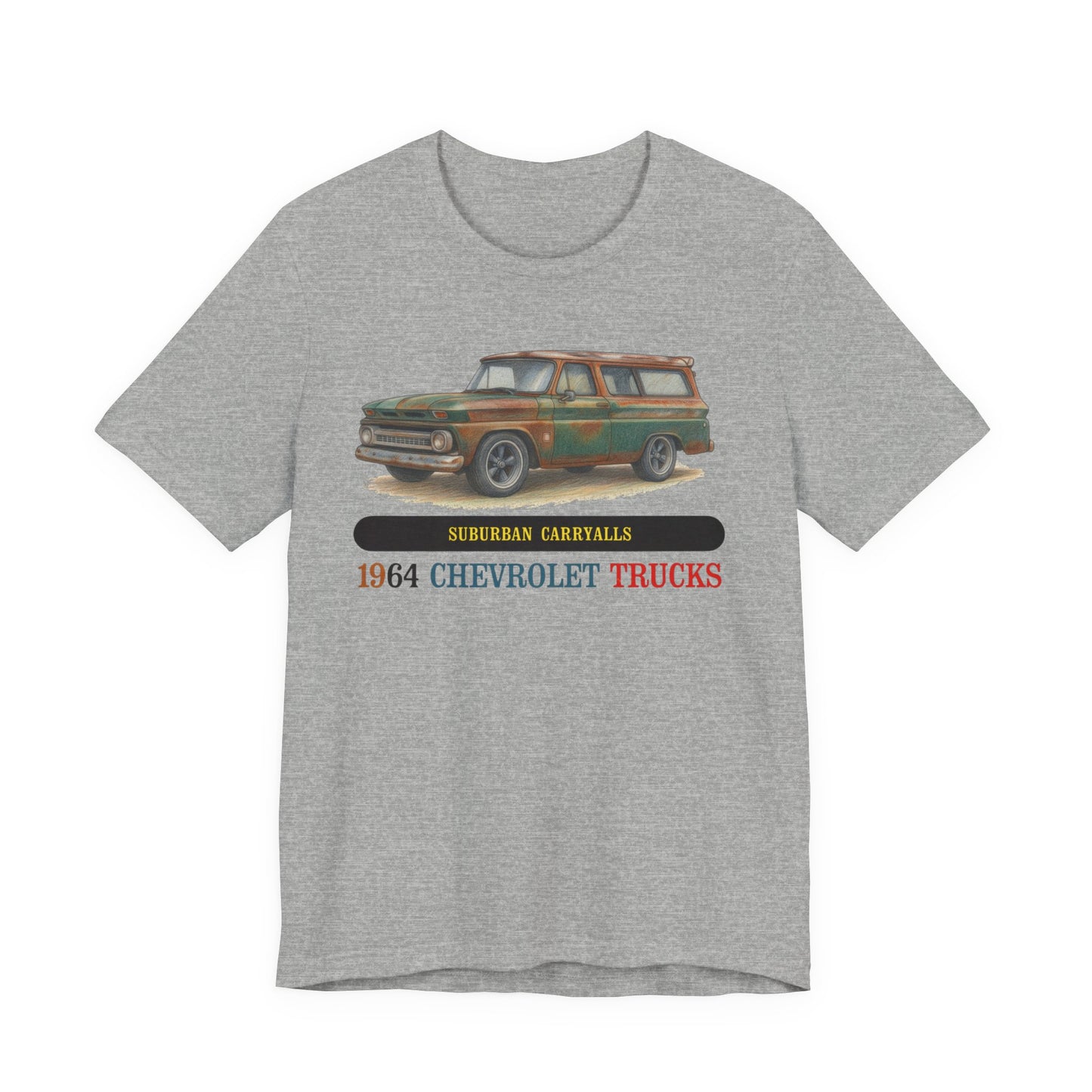 1964 Chevrolet Suburban Carryall T-Shirt — Vintage Classic Car Tee