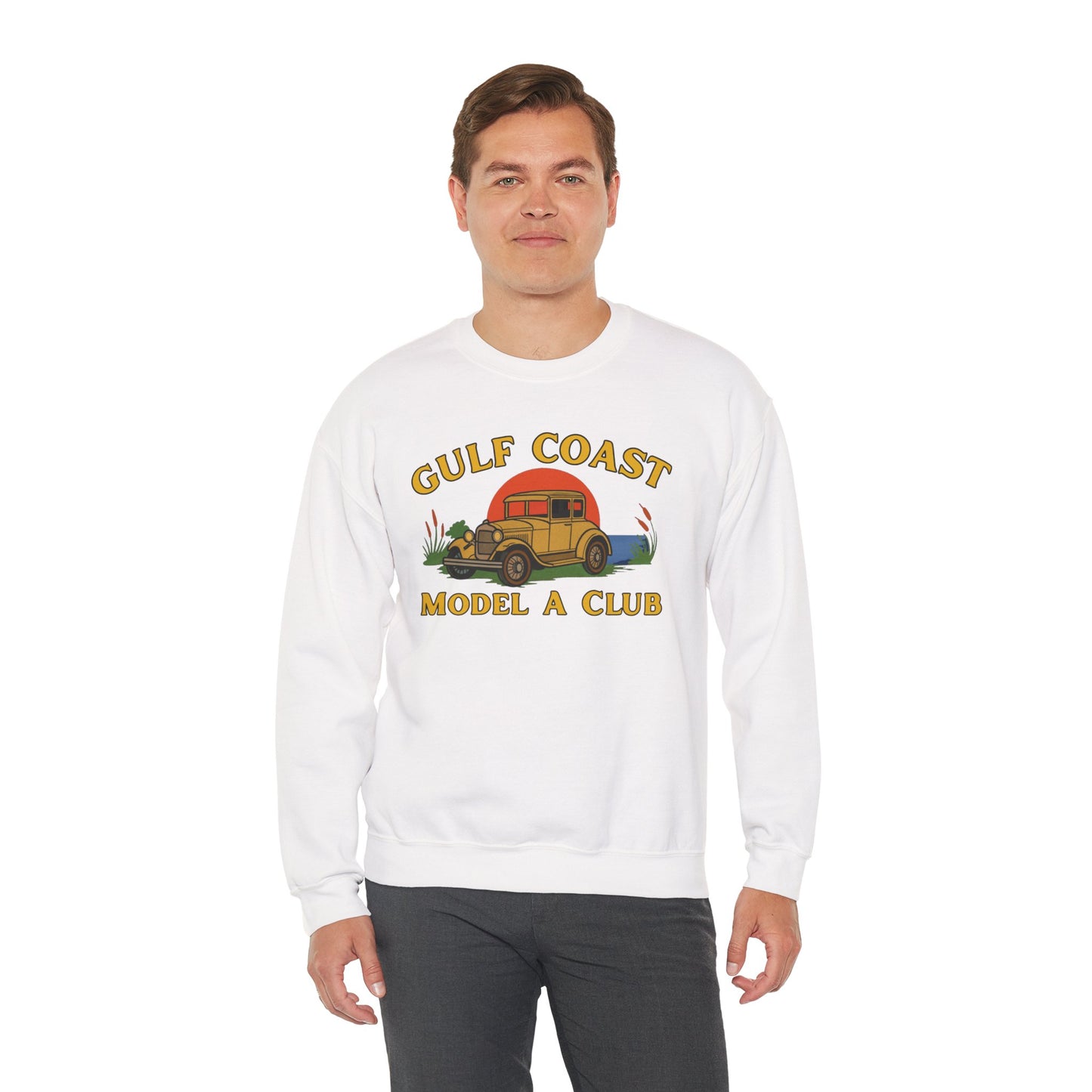 Gulf Coast Model A Club Sweatshirt — Gulf Coast Vintage Car Crewneck