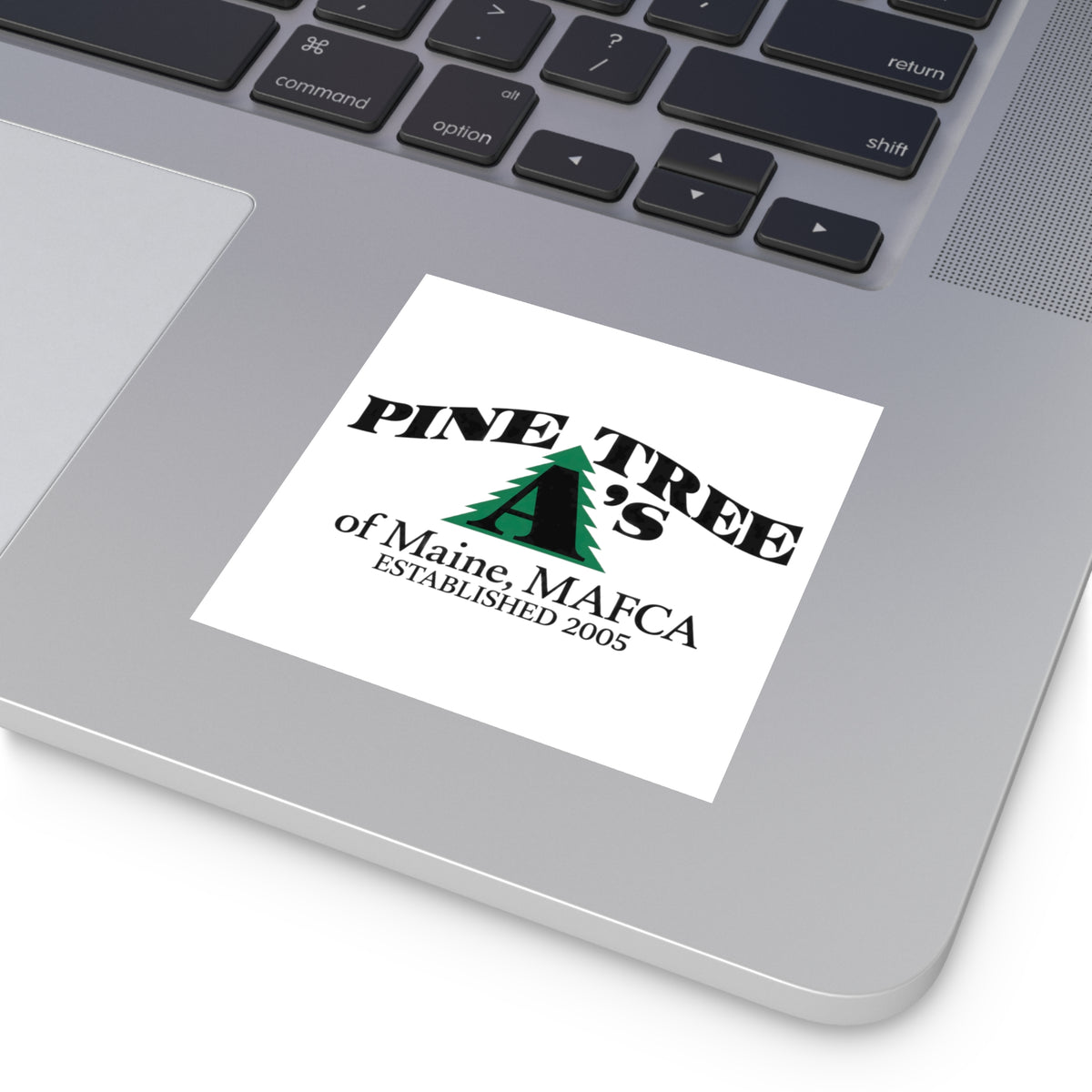 Pine Tree A's of Maine, MAFCA Square Vinyl Sticker