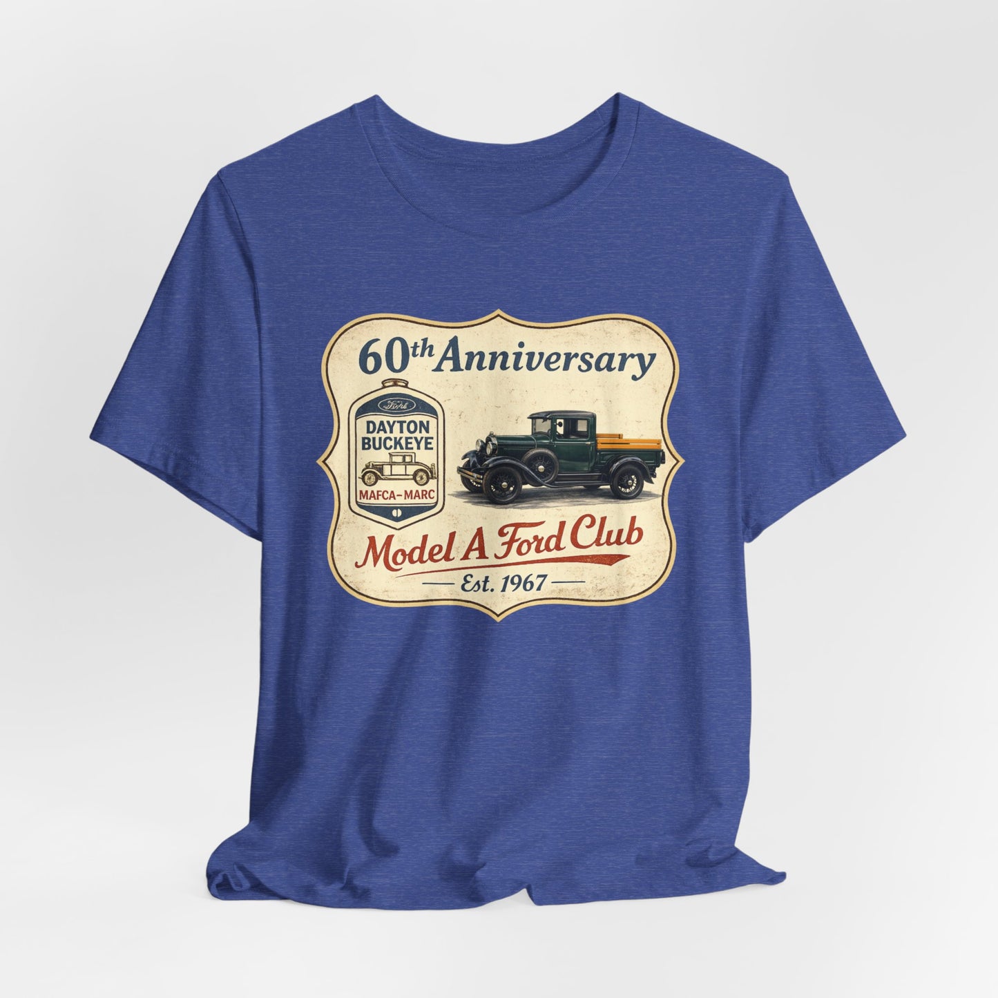 Dayton Buckeye Model A Ford Club 60th Anniversary Tee — Pickup (KS)