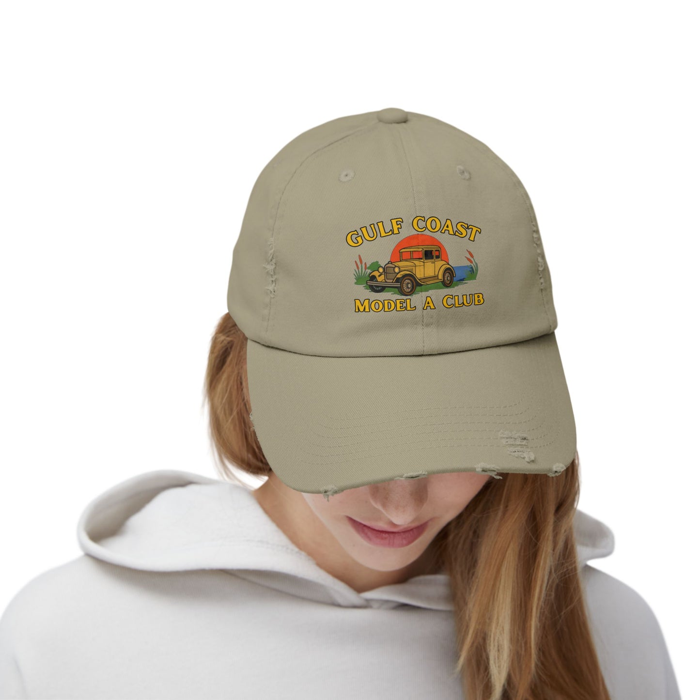 Gulf Coast Model A Club Vintage Distressed Cap