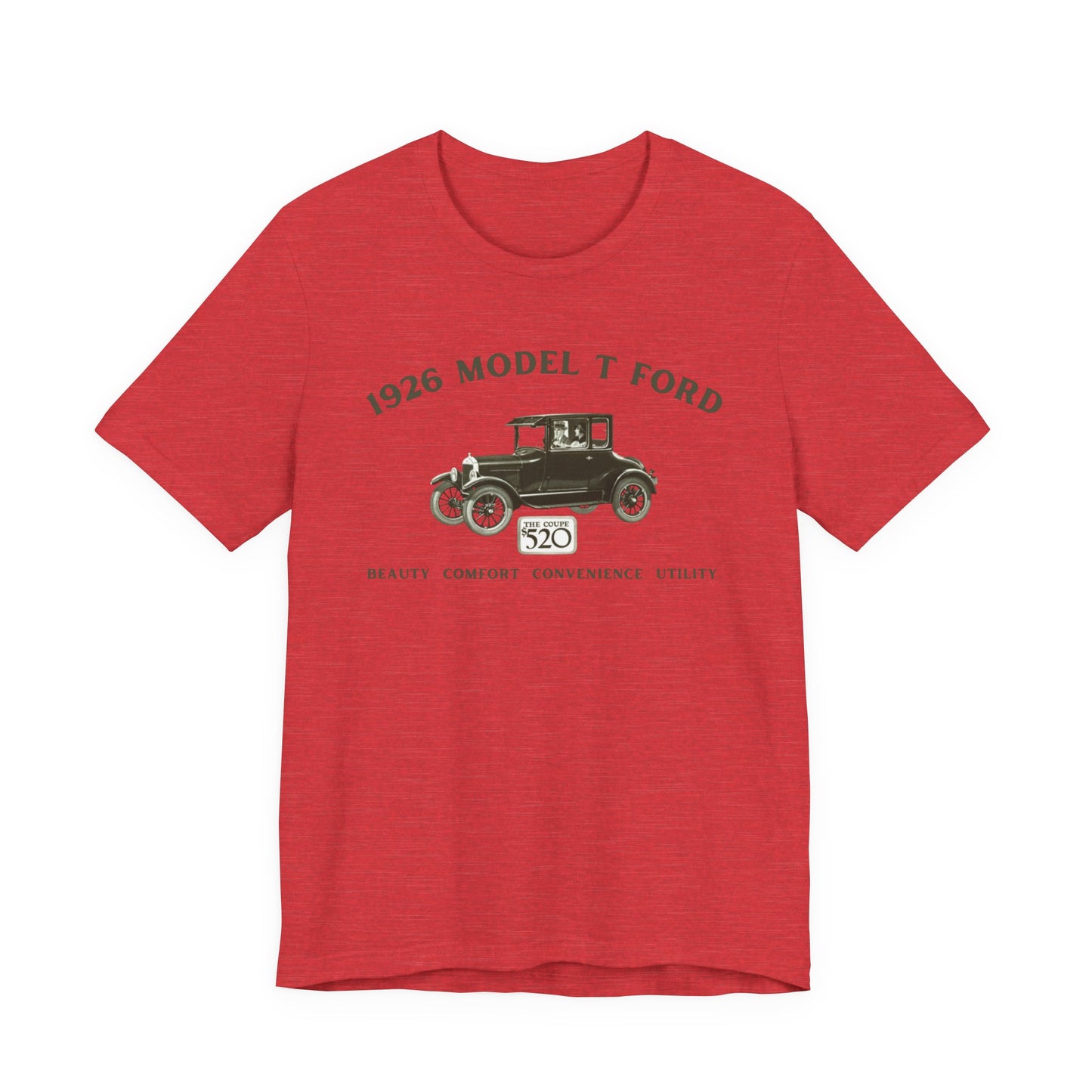 1926 Model T Ford Coupe - Classic Car Enthusiast Shirt