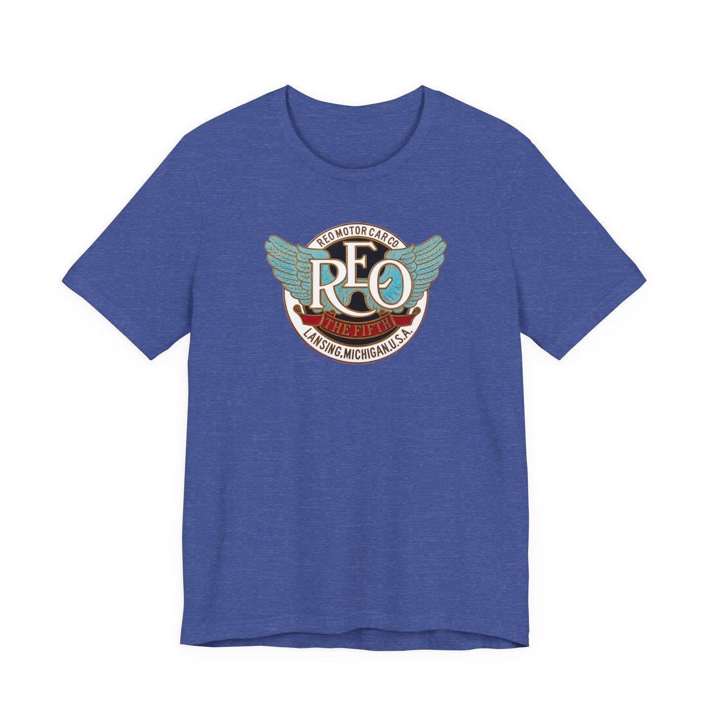 REO The Fifth 1912-1919 T‑Shirt — Retro Motor Club Graphic Tee