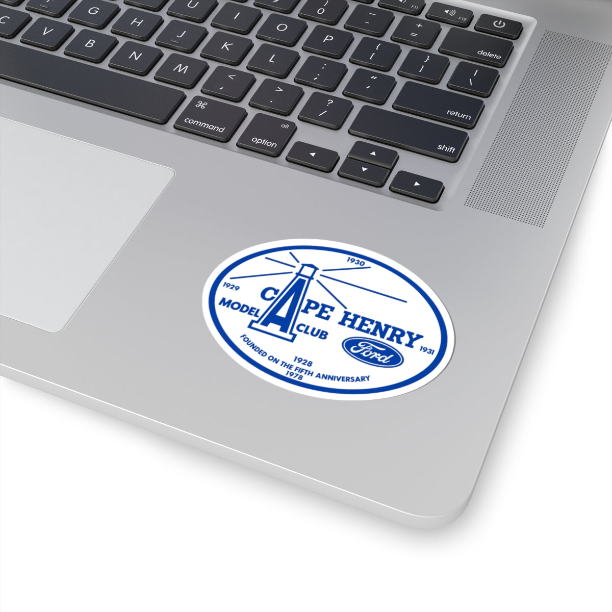 Cape Henry Model A Club Ford Oval Sticker