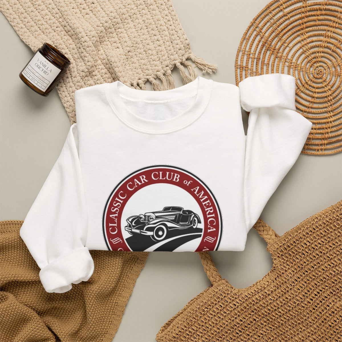 Classic Car Club of America Greater Illinois Region — Unisex Heavy Blend™ Crewneck Sweatshirt