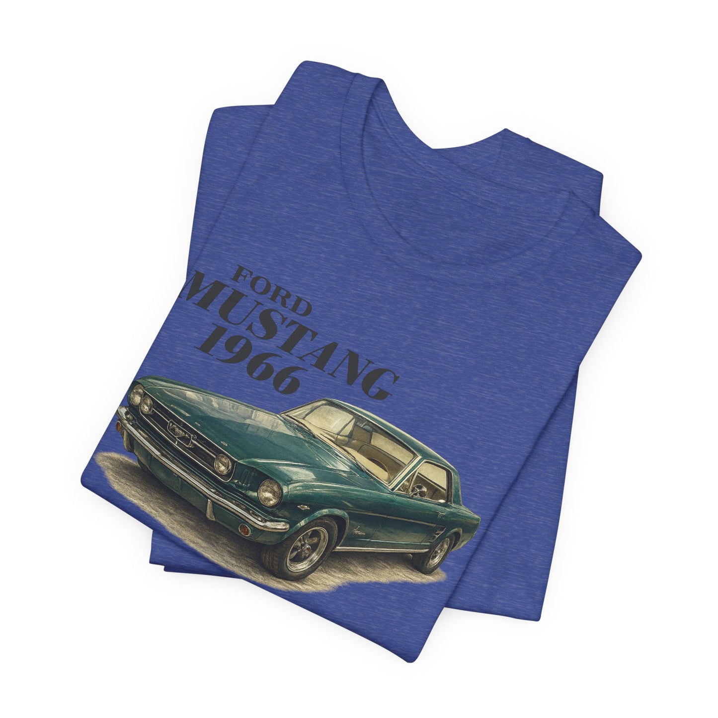 1966 Ford Mustang Tee – Unisex Jersey Short Sleeve Tee (Rick C)