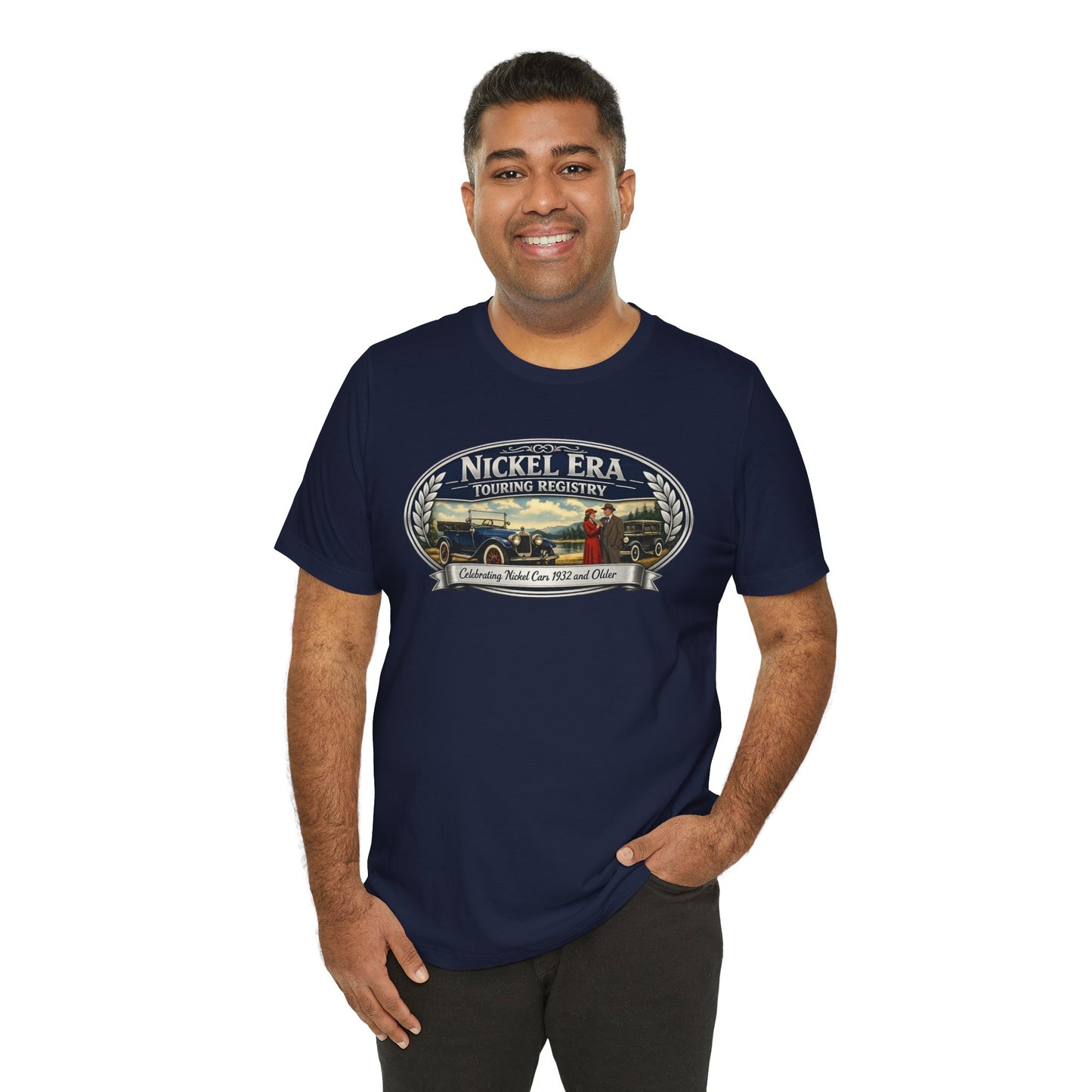 Nickel Era Touring Registry Vintage Car Tee