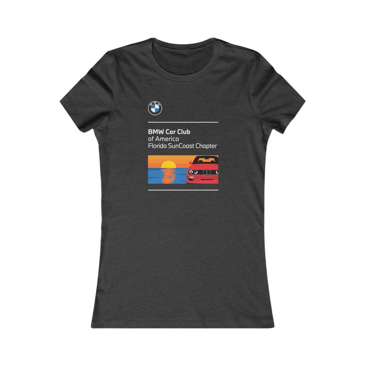BMW Car Club of America Florida SunCoast Chapter Women's T-Shirt