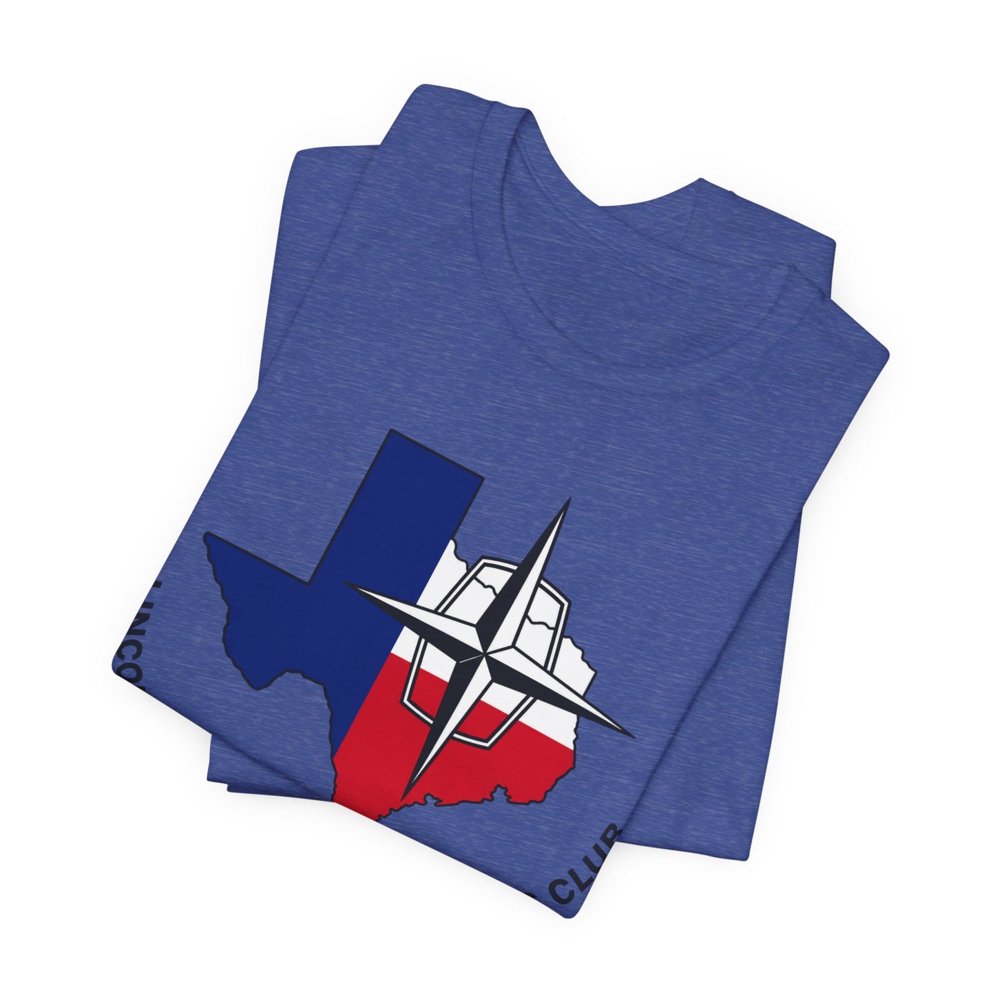 Lincoln & Continental Owners Club - Texas Gulf Coast Region T‑Shirt — Unisex Jersey Short Sleeve Tee