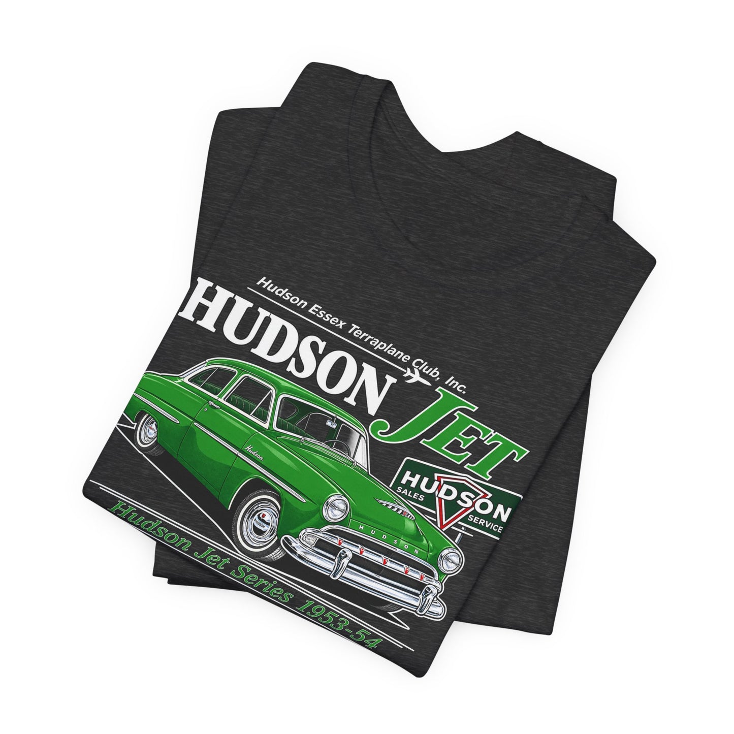 Hudson Essex Terraplane Club — Hudson Jet Classic Car T-Shirt  Vintage 1953–54