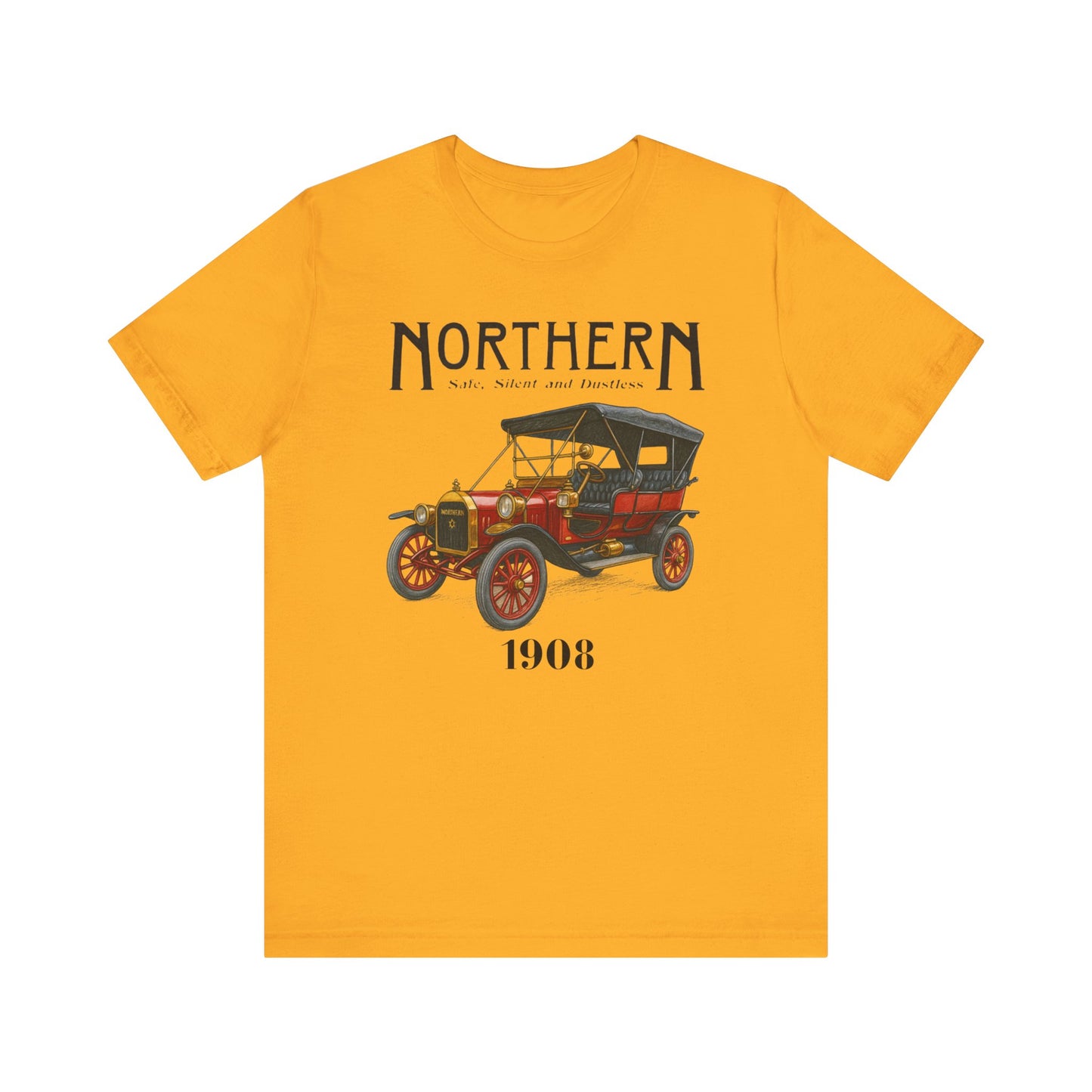 1908 Northern - Vintage Car Graphic Unisex Tee