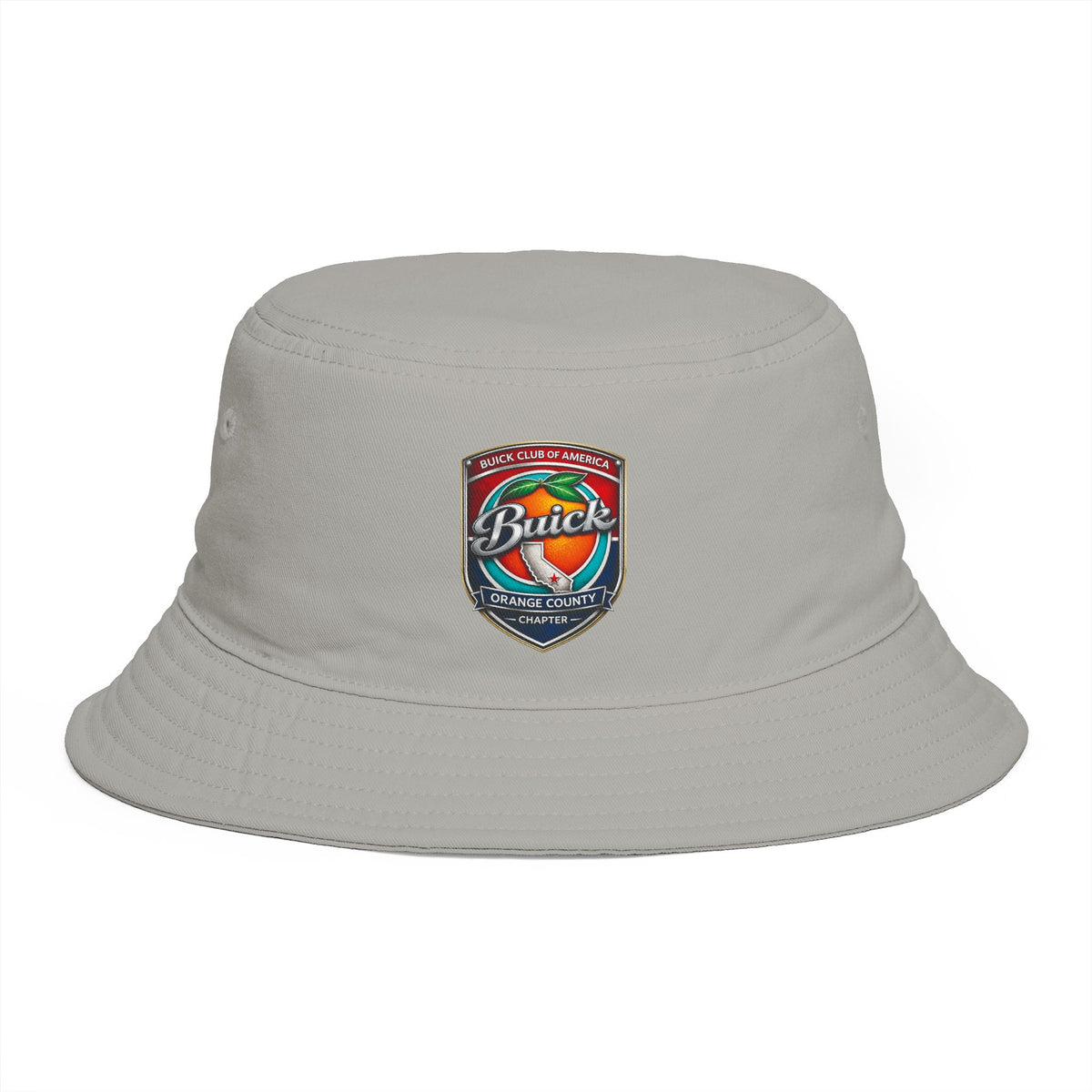 Buick Orange County Chapter Bucket Hat — Vintage Car Logo Hat for Auto Enthusiasts