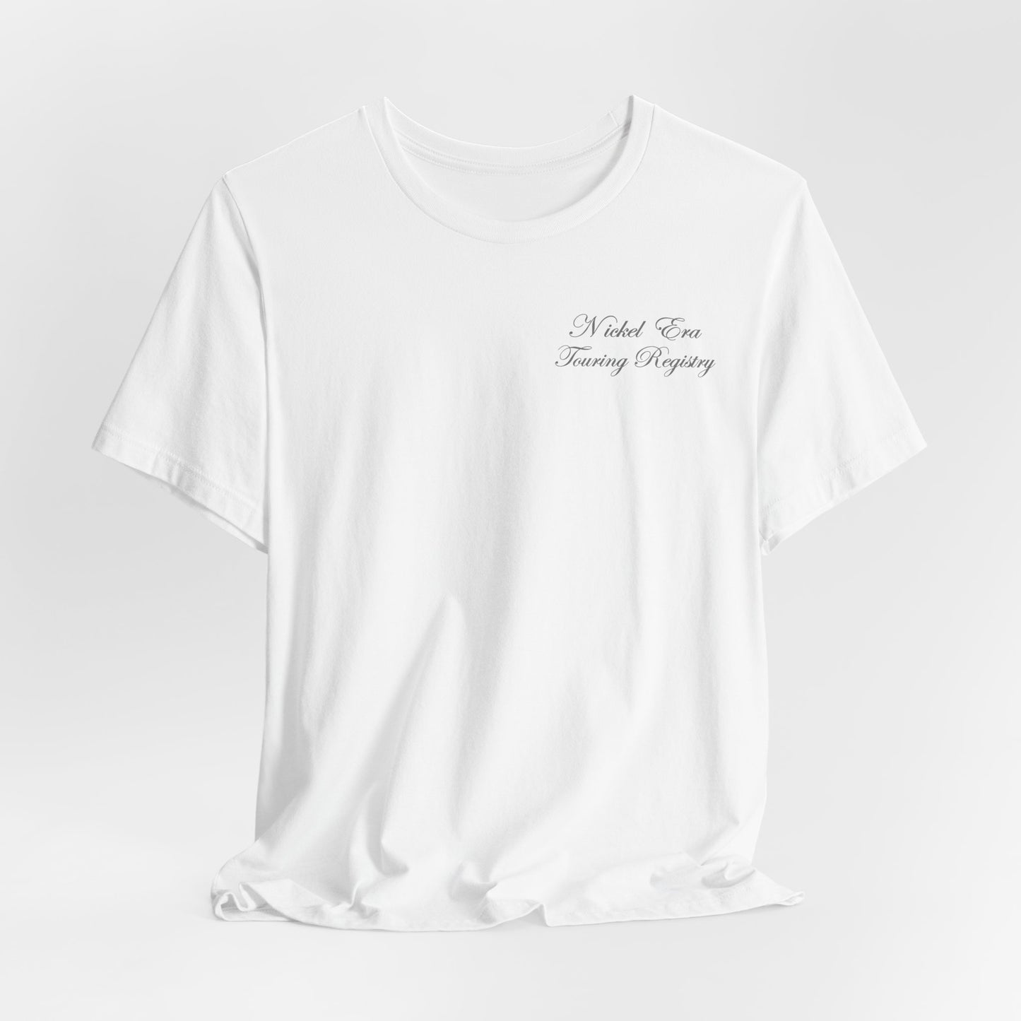 Nickel Era Touring Registry Chest Tee - Casual Cotton T-Shirt