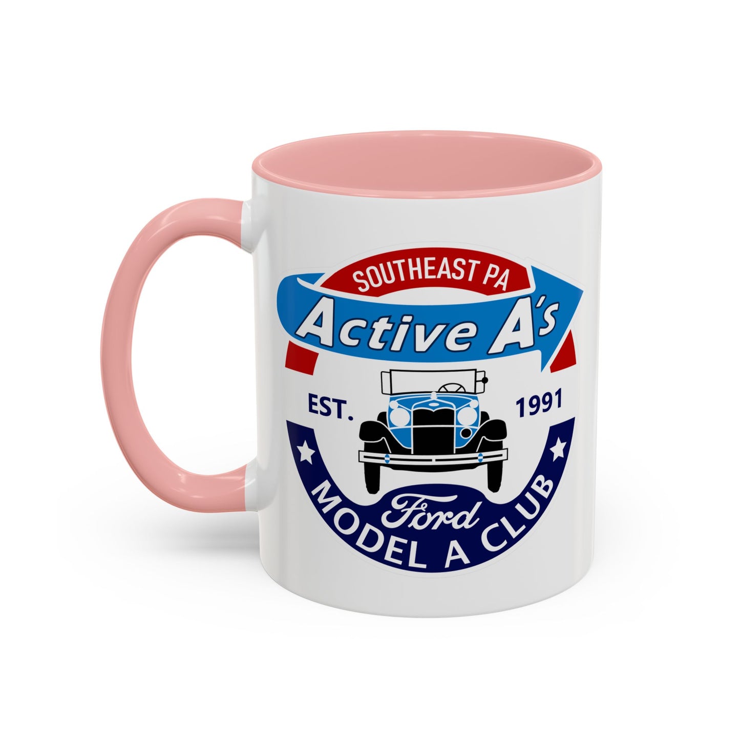 Active A's Ford Model A Club Coffee Mug — (11/15 oz)