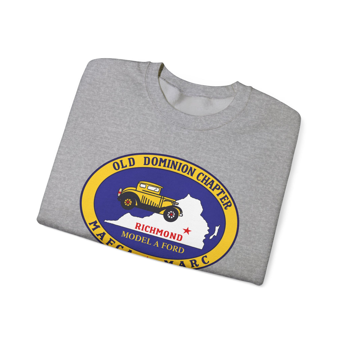 Old Dominion Model A Ford Club Crewneck Sweatshirt – Unisex Heavy Blend™ Crewneck Sweatshirt