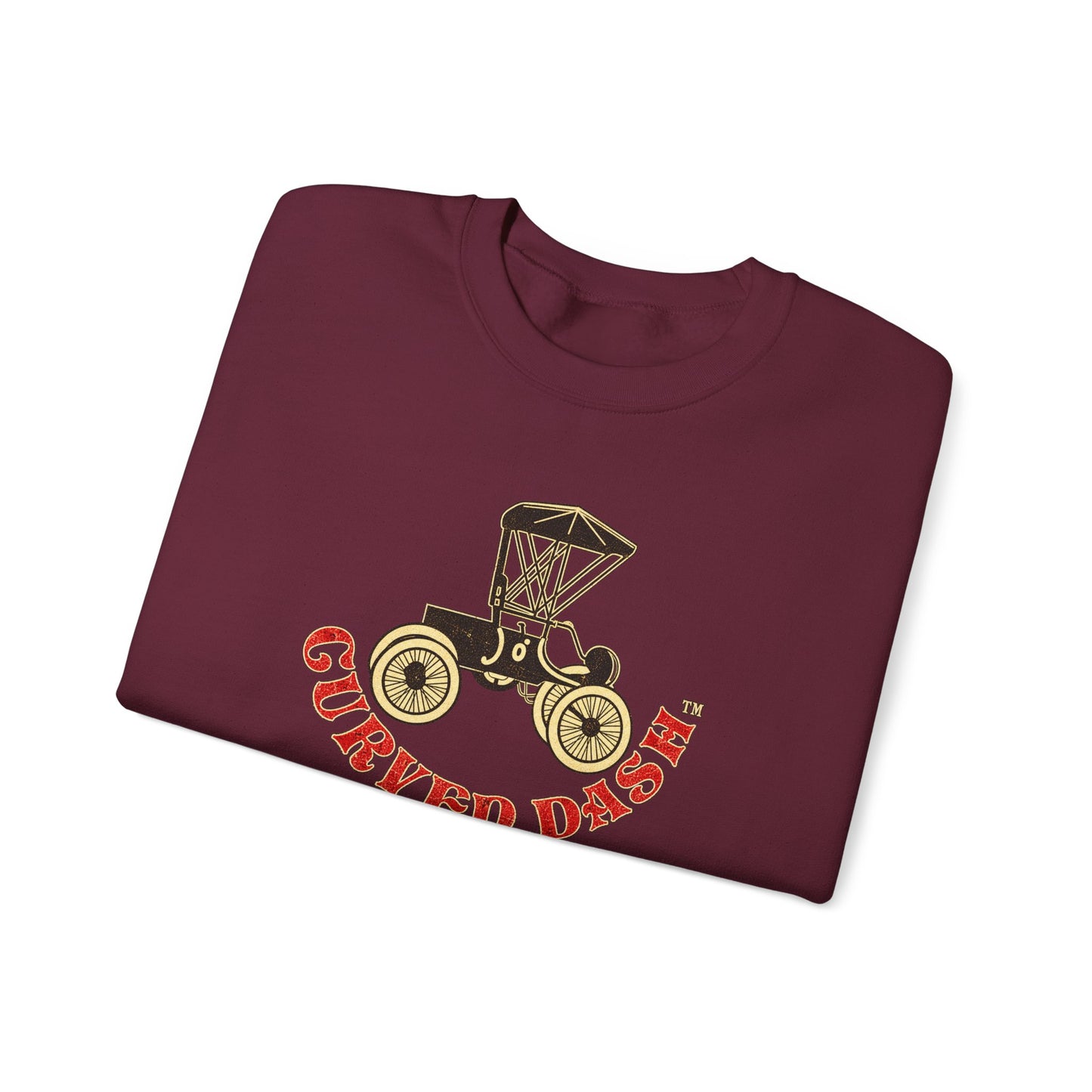 Curved Dash Oldsmobile Club Crewneck Sweatshirt