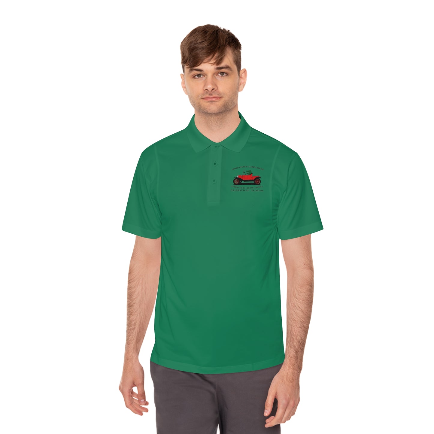 North Central Florida Region AACA Men's Sport Polo - Printed Logo