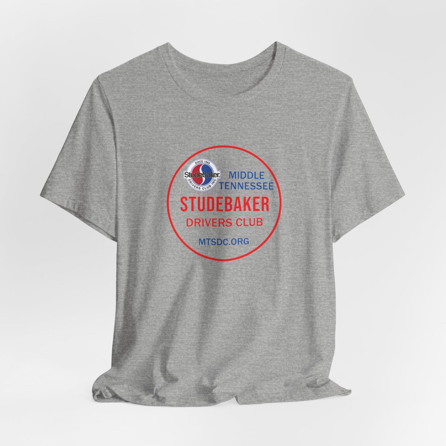 Middle Tennessee Studebaker Drivers Club Chapter Soft Tee — Unisex Jersey Short Sleeve Tee