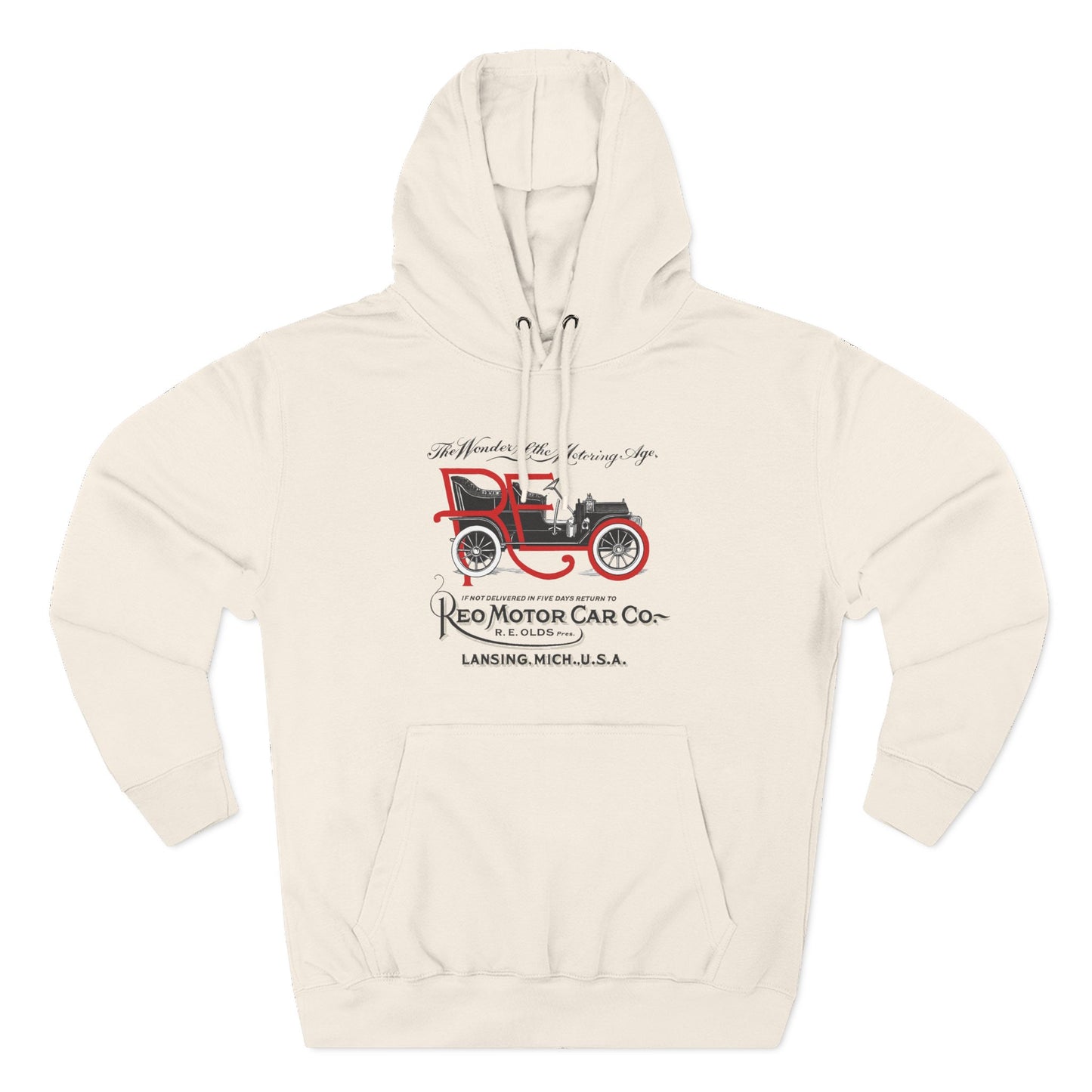 REO Motor Car Co. Fleece Hoodie