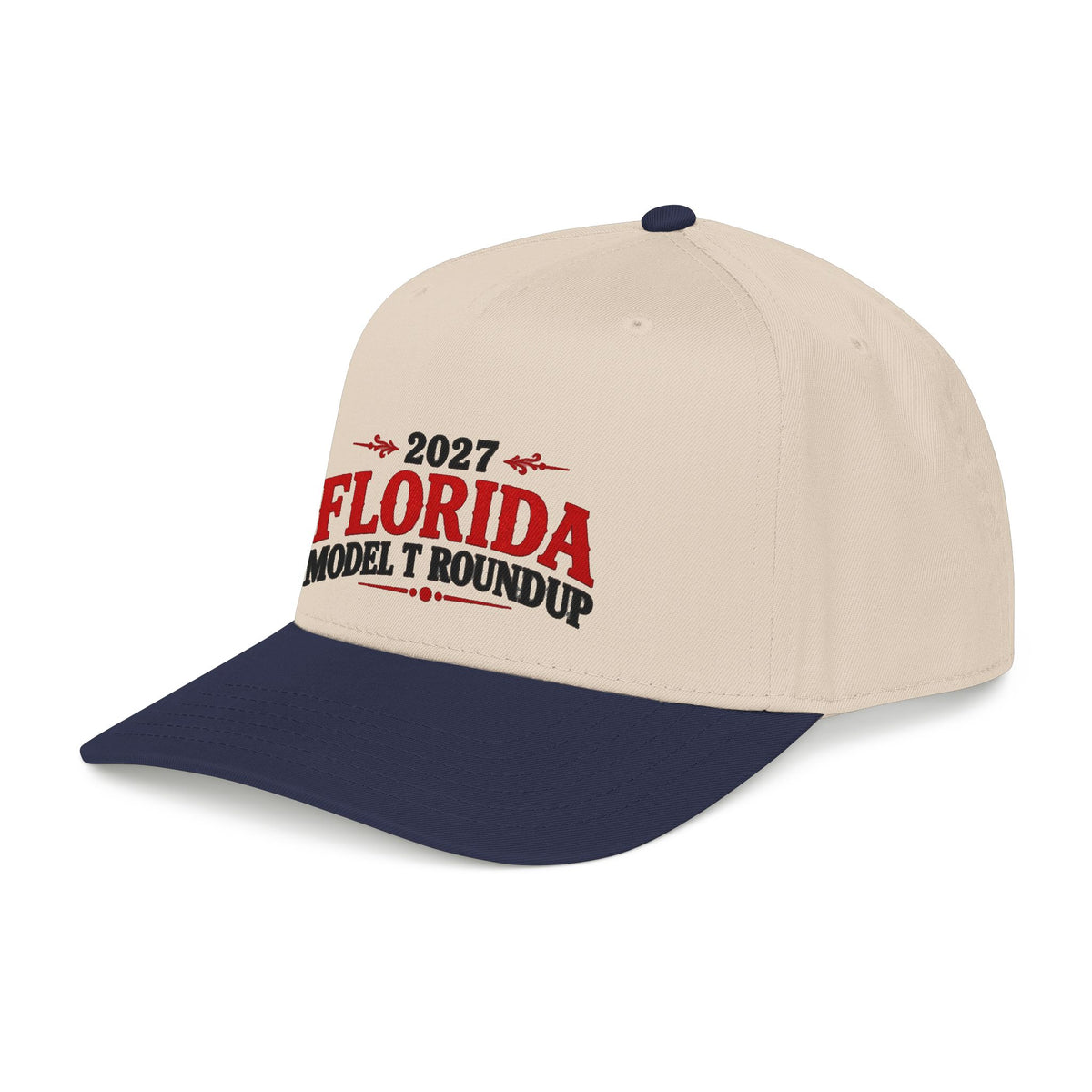 Florida Model T Roundup 2027 Printed Baseball Cap