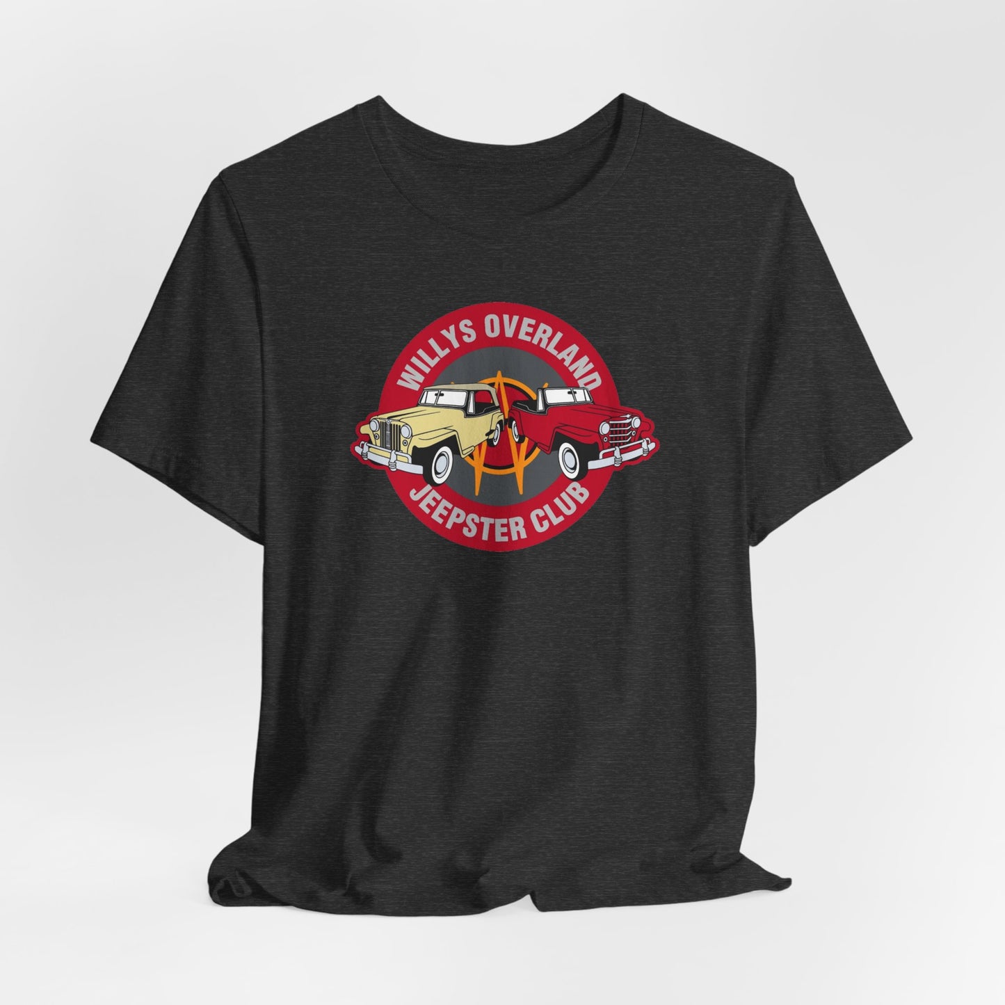 Willys Overland Jeepster Club T-Shirt - Unisex Jersey Short Sleeve Tee