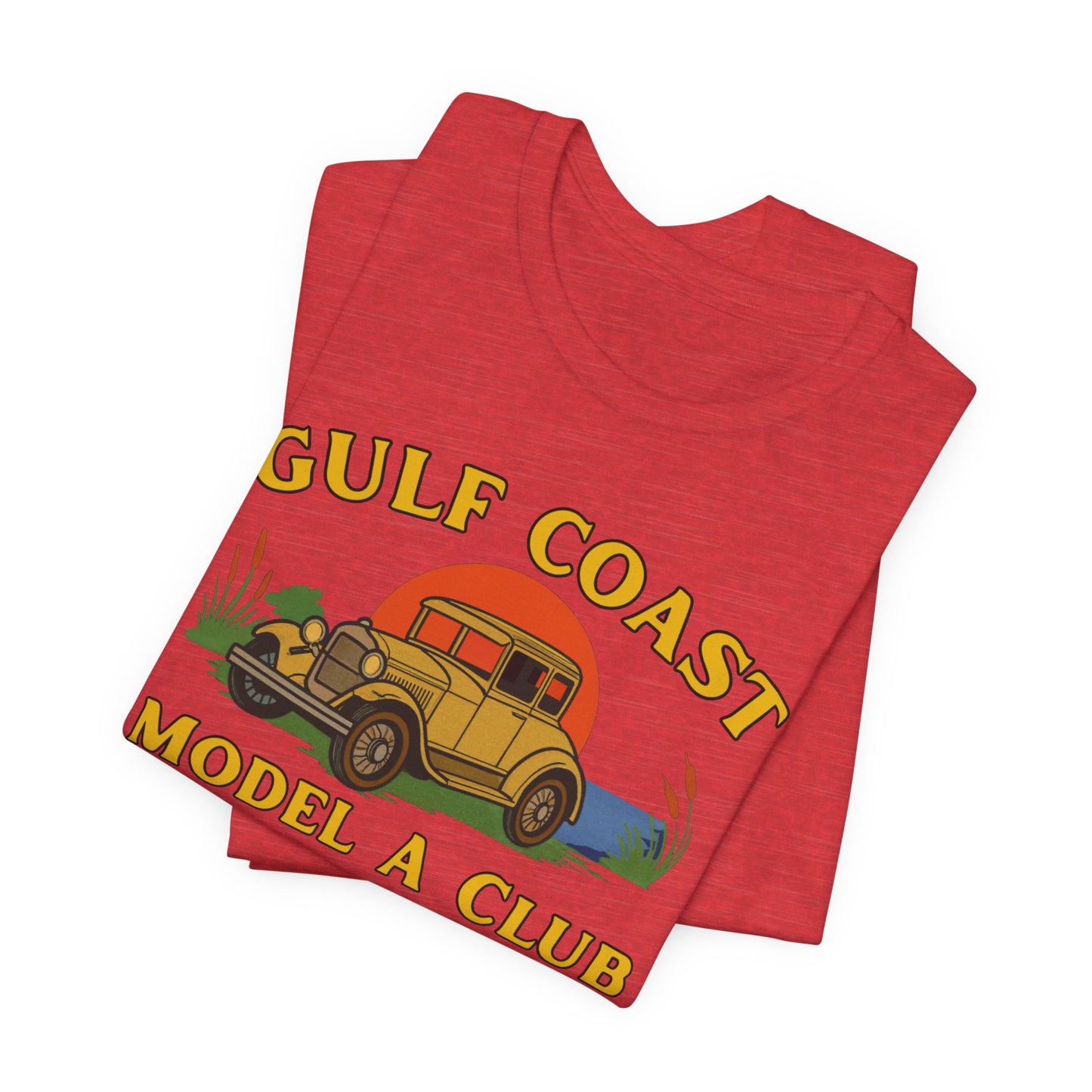 Gulf Coast Model A Club Tee — Vintage Car Graphic T-Shirt