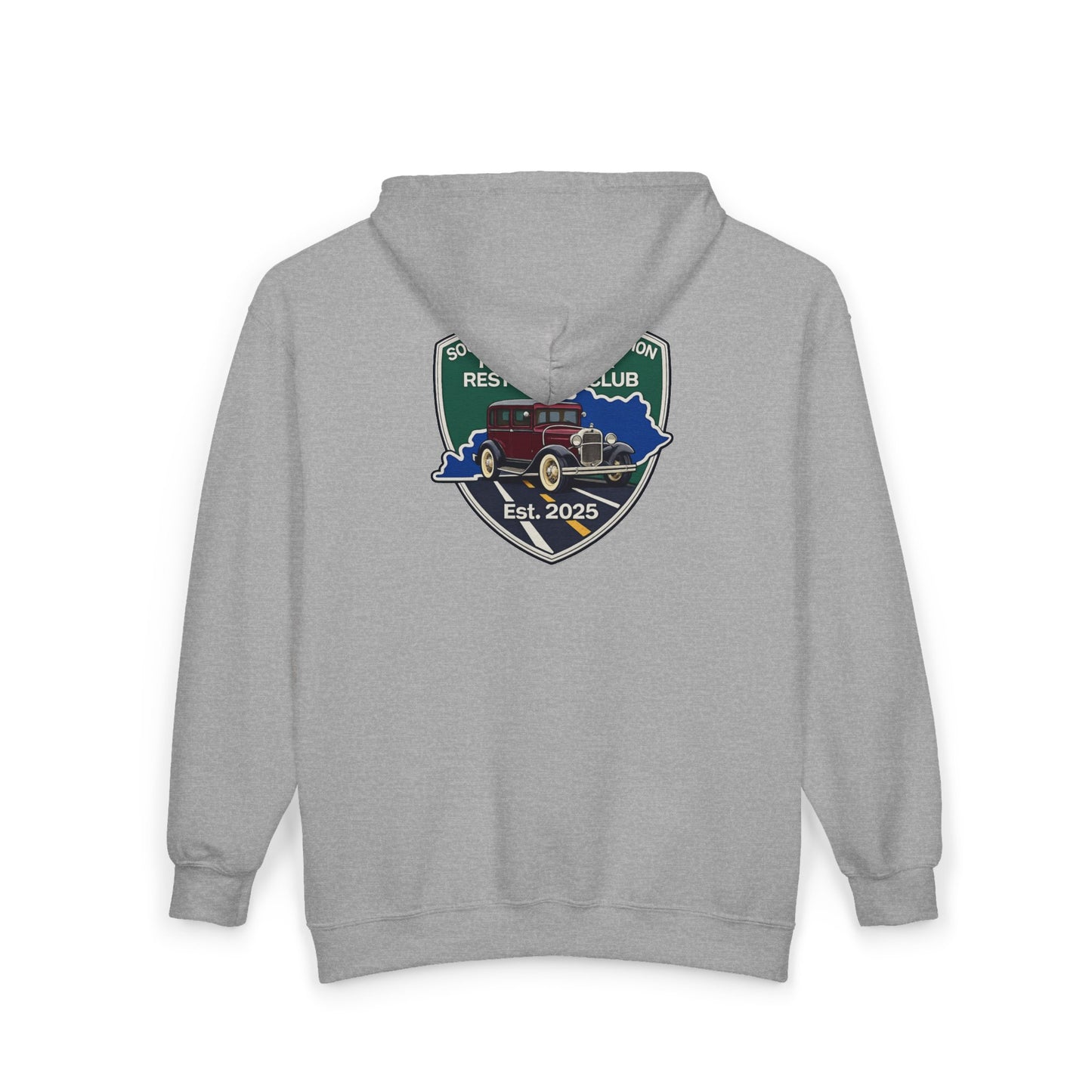 Southern Kentucky Region Model A Restorer's Club - Unisex Heavy Blend™ Full Zip Hooded Sweatshirt