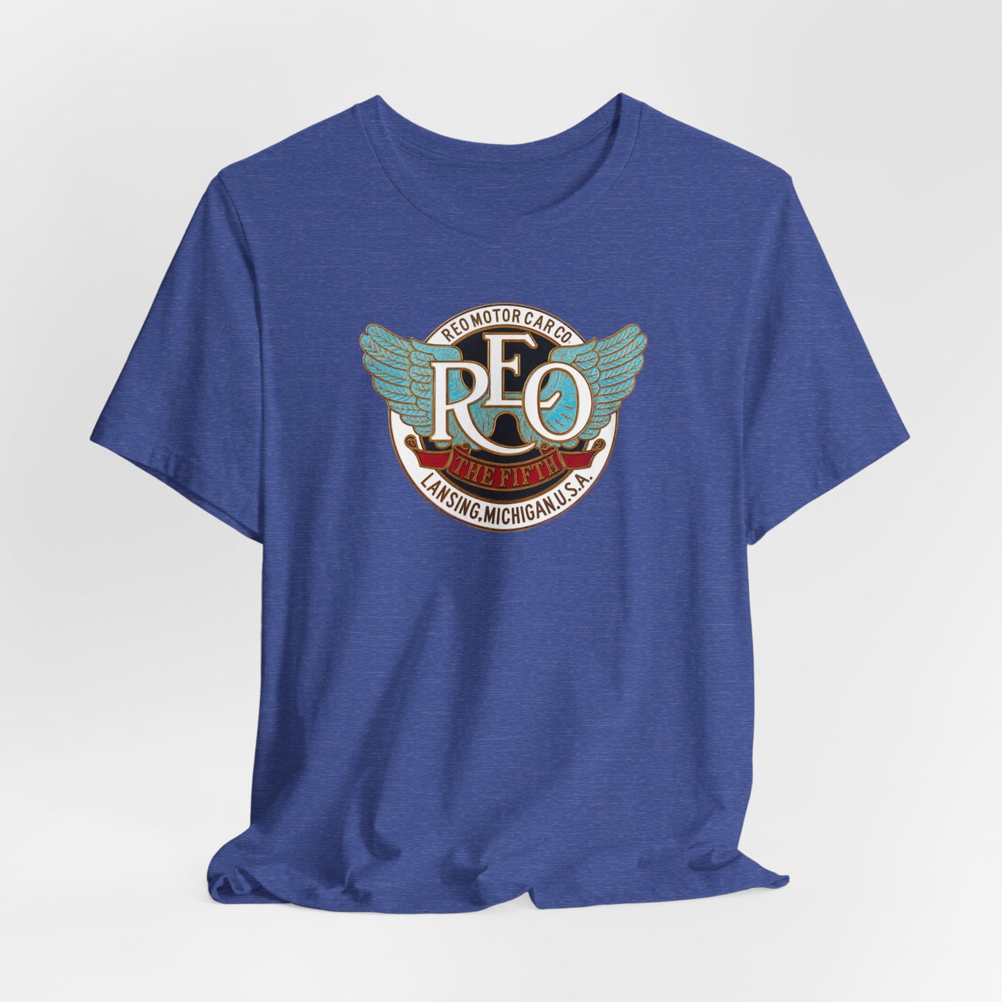 REO The Fifth 1912-1919 T‑Shirt — Retro Motor Club Graphic Tee
