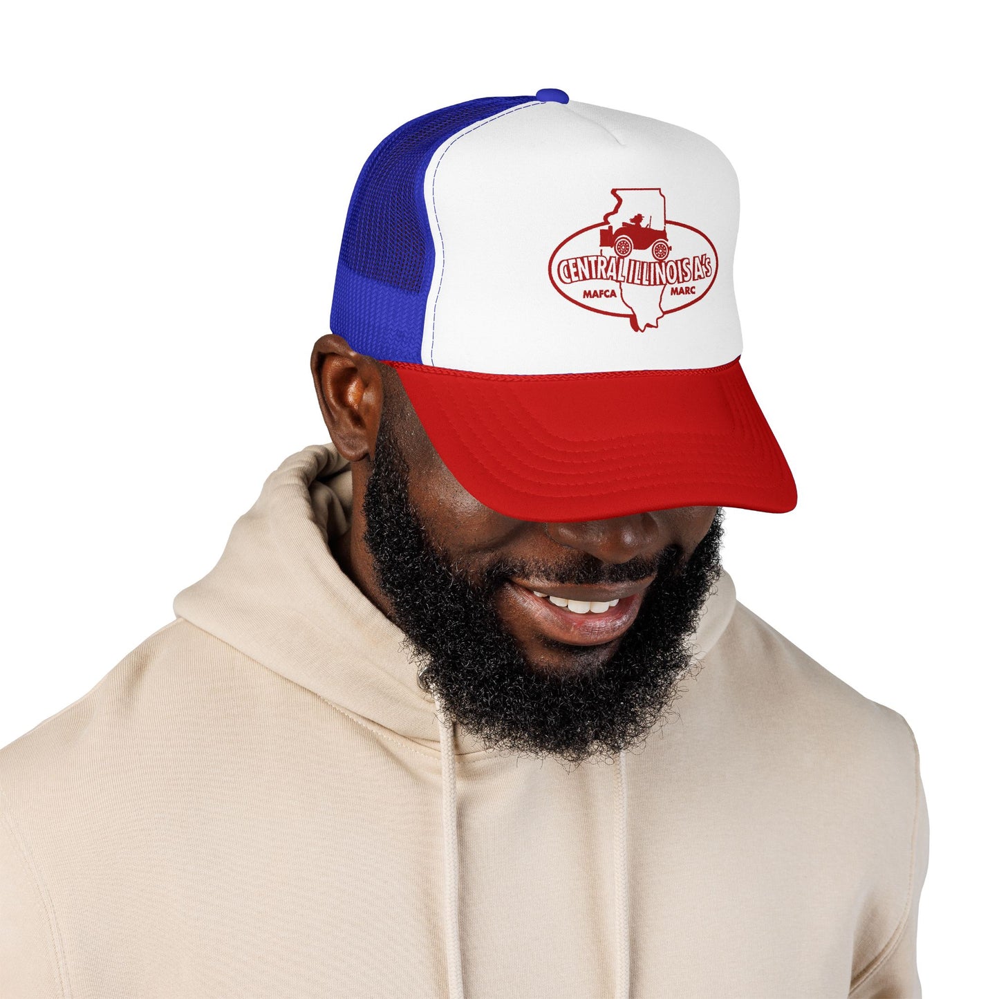 Central Illinois A's Foam Trucker Hat - Printed
