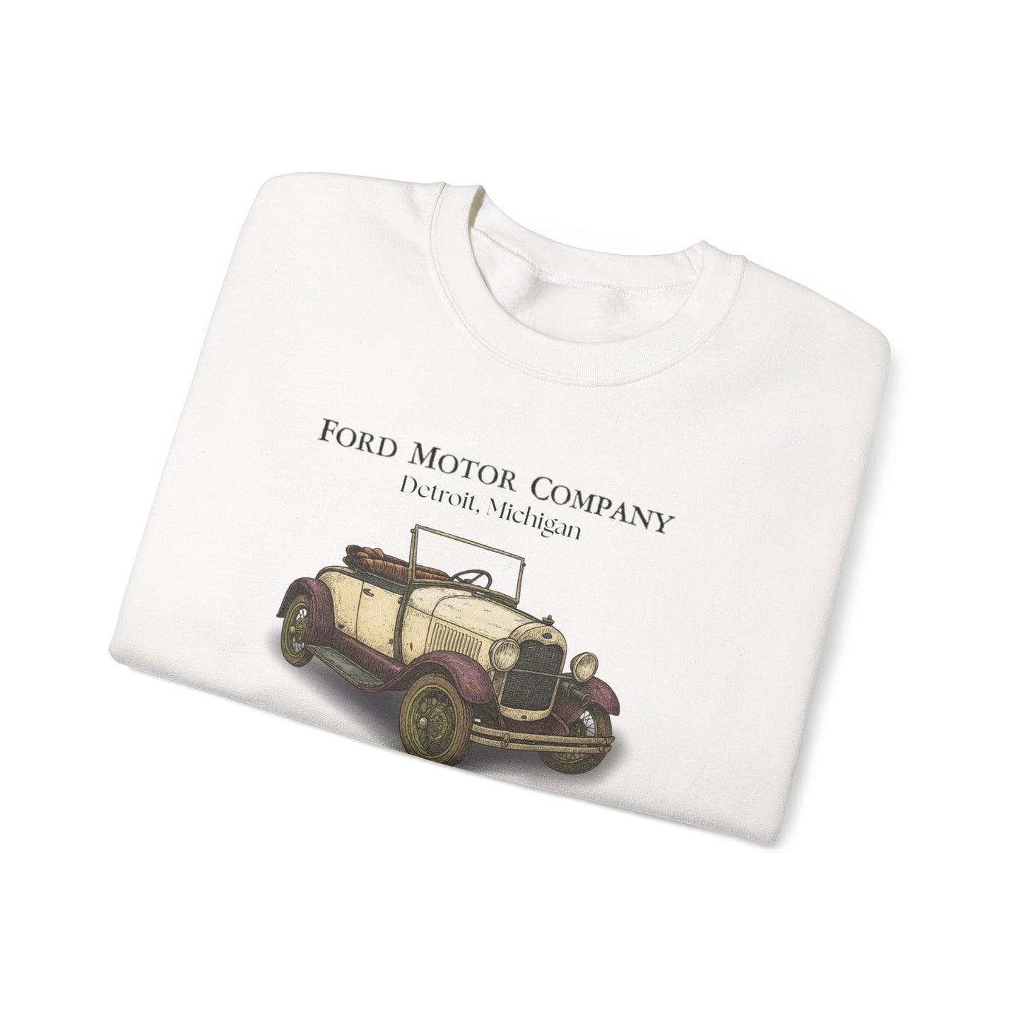 1929 Model A Ford Roadster Sweatshirt – 1929 Classic Car Crewneck