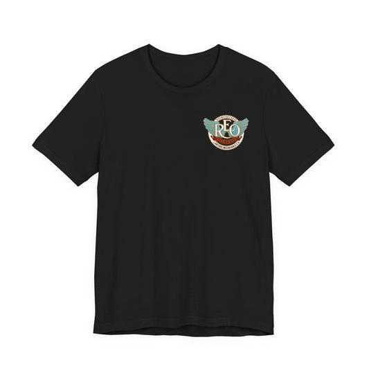 REO The Fifth 1912-1919 Logo T‑Shirt — Vintage REO Chest Emblem Tee