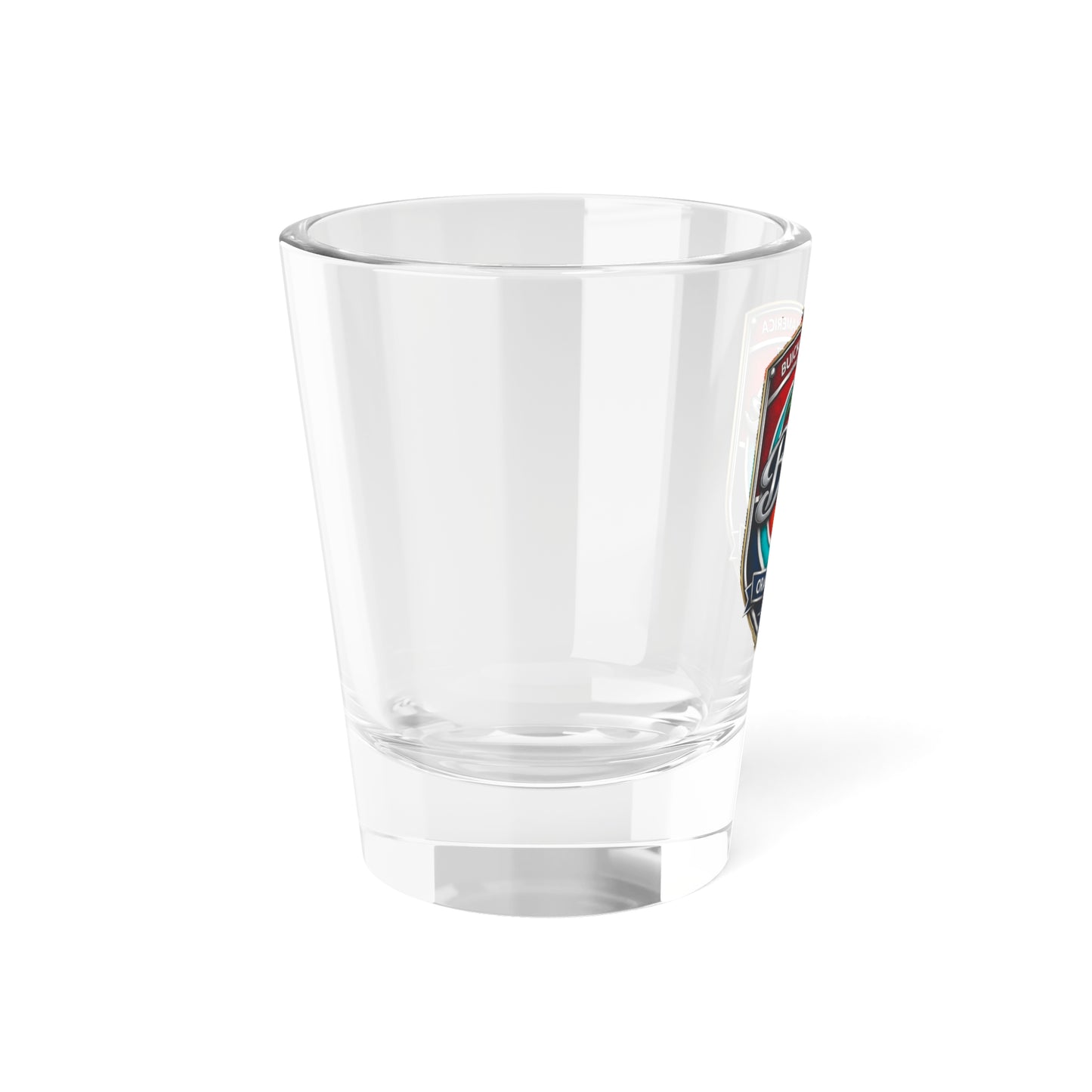 Buick Orange County Chapter Buick Club of America Glass — 1.5 oz Collector Cheers Glass