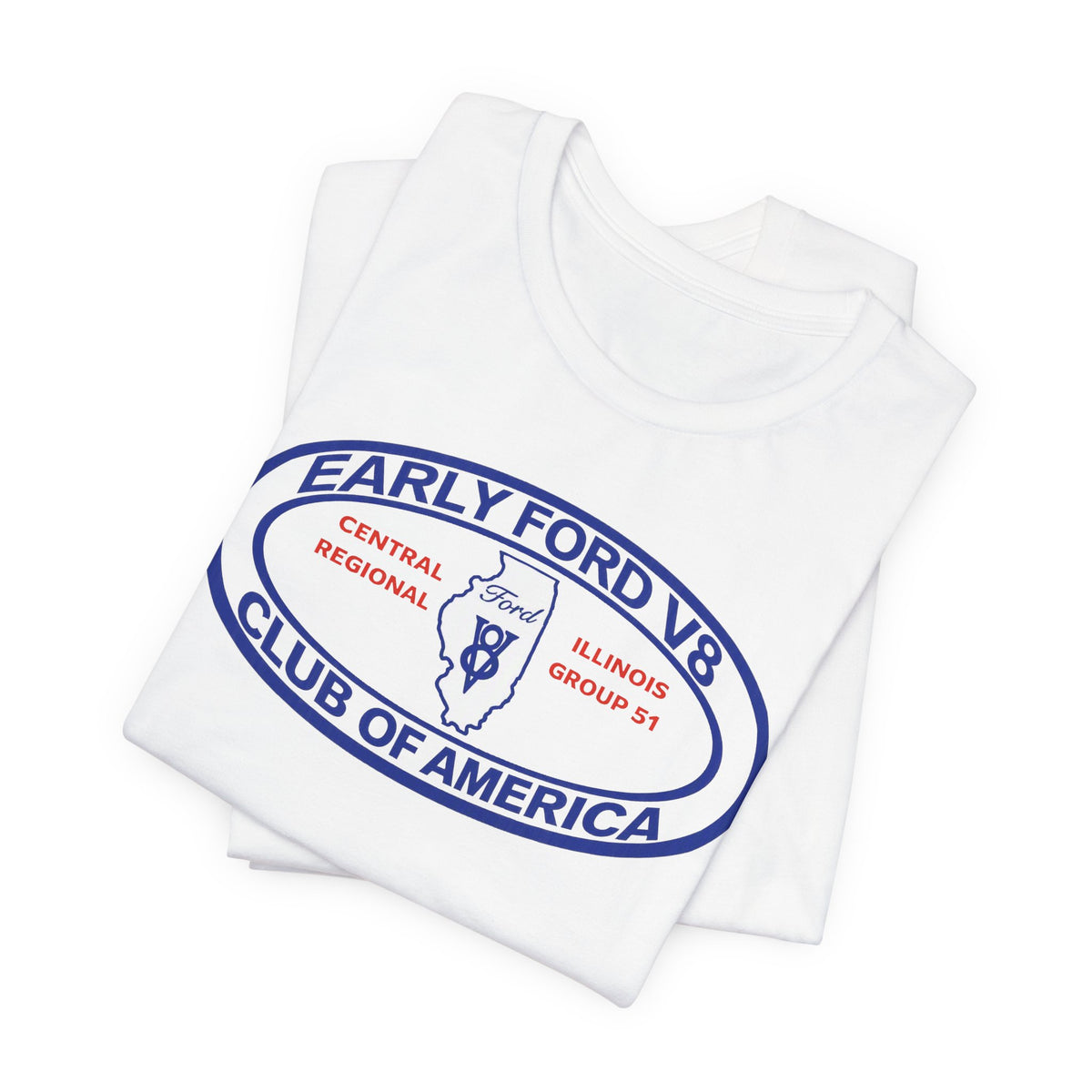Central Illinois Early Ford V8 T‑Shirt — Unisex Soft Short Sleeve Tee