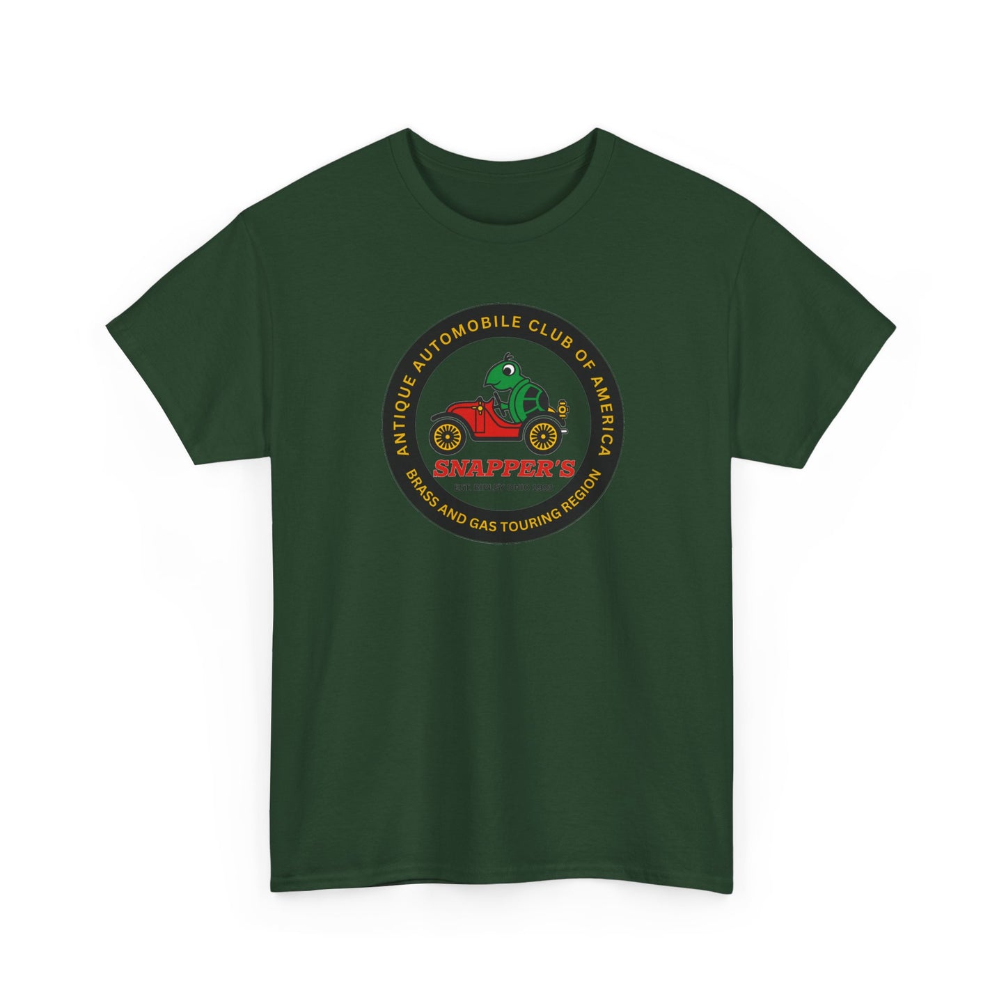Snapper's Brass and Gas Touring Region Unisex Heavy Cotton Tee