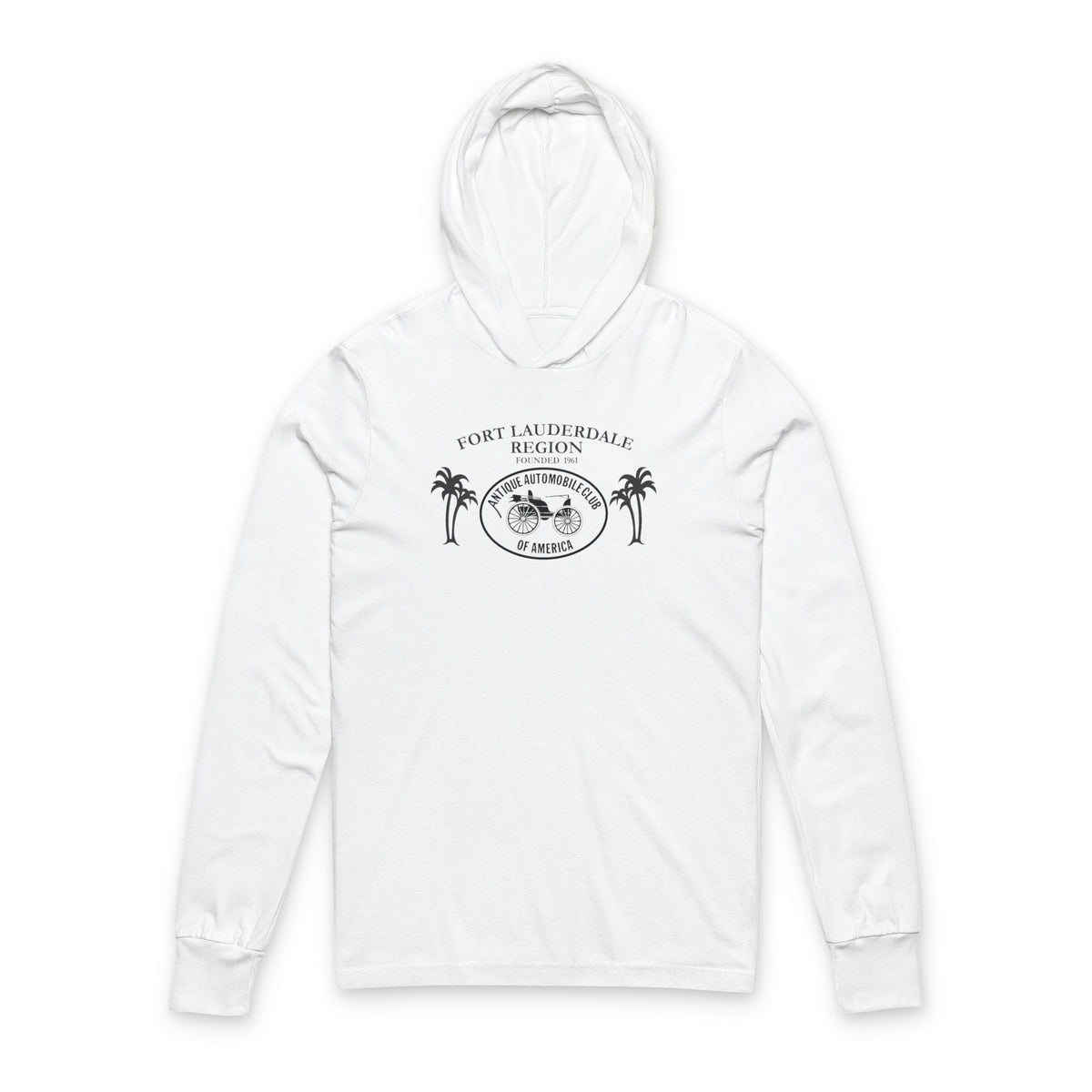 Fort Lauderdale Region AACA Hoodie Tee — Unisex Hooded Long Sleeve Tee