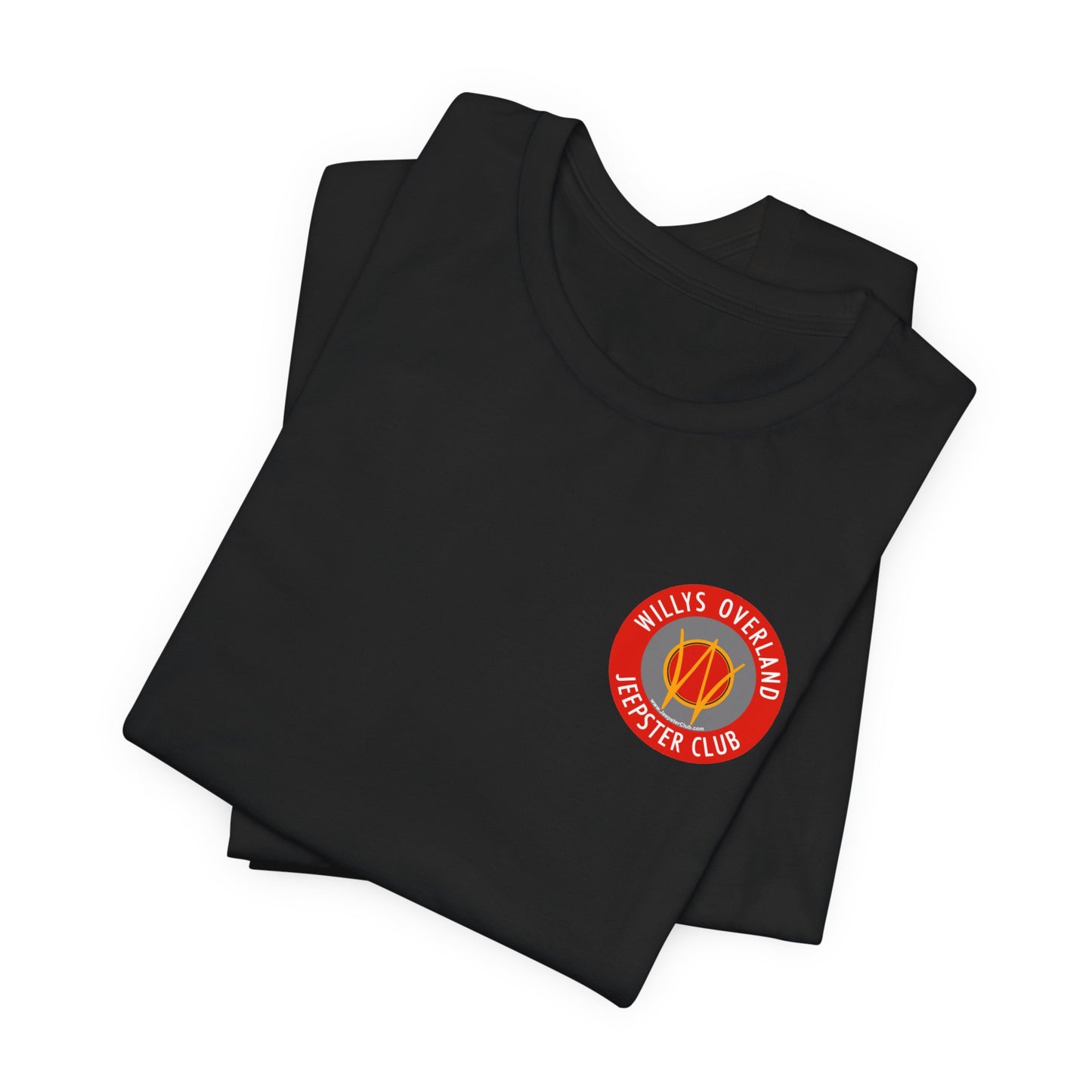 Willys Overland Jeepster Club T‑Shirt — Front and Back Logos