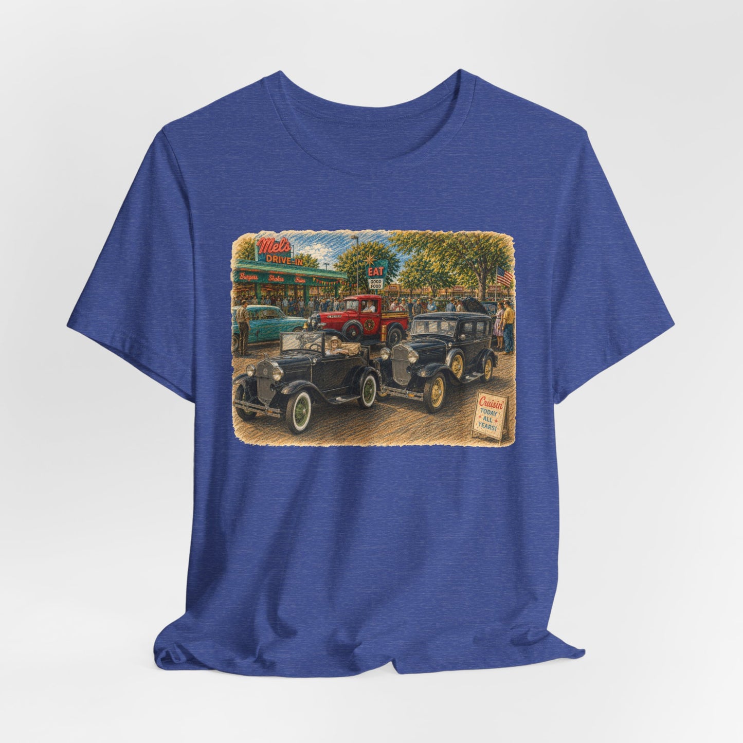 Mel's Drive-In (LTG) - Unisex Jersey Short Sleeve Tee