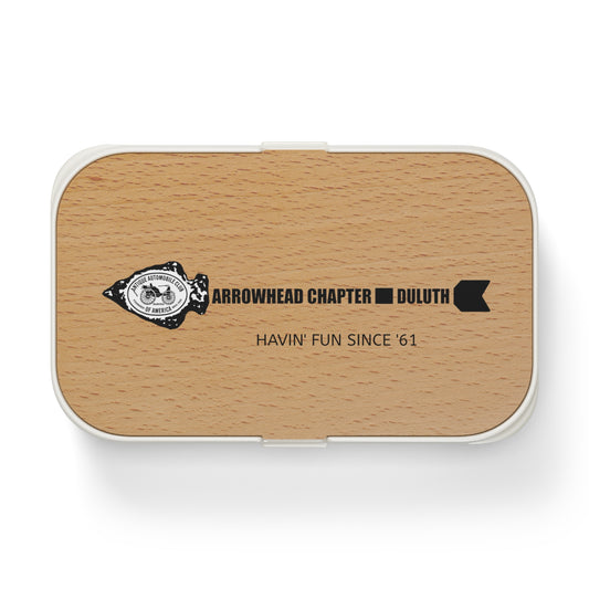 Arrowhead Chapter AACA Bento Lunch Box — Arrowhead Chapter Antique Automobile Club Design