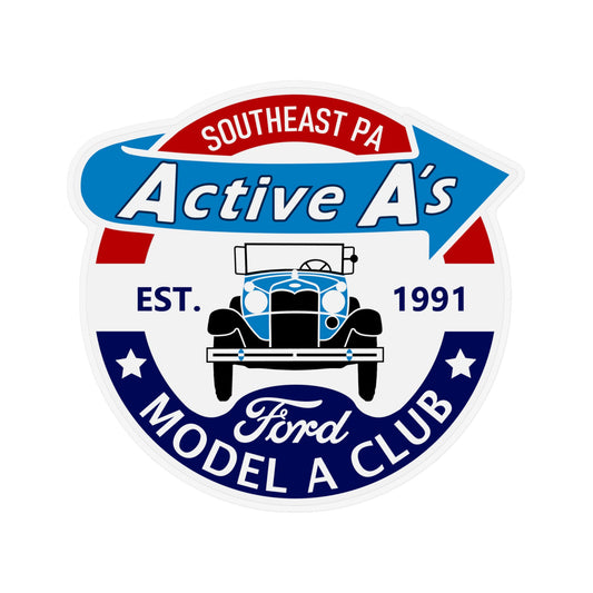 Active A's Ford Model A Club Custom Shape Magnet