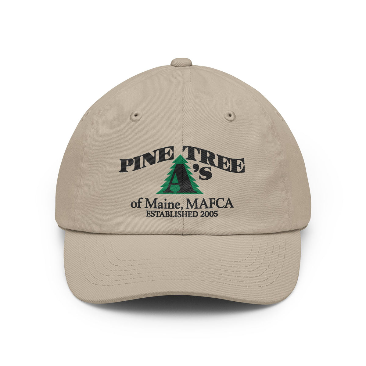 Pine Tree A's of Maine, MAFCA Printed Dad Hat – Vintage Baseball Cap