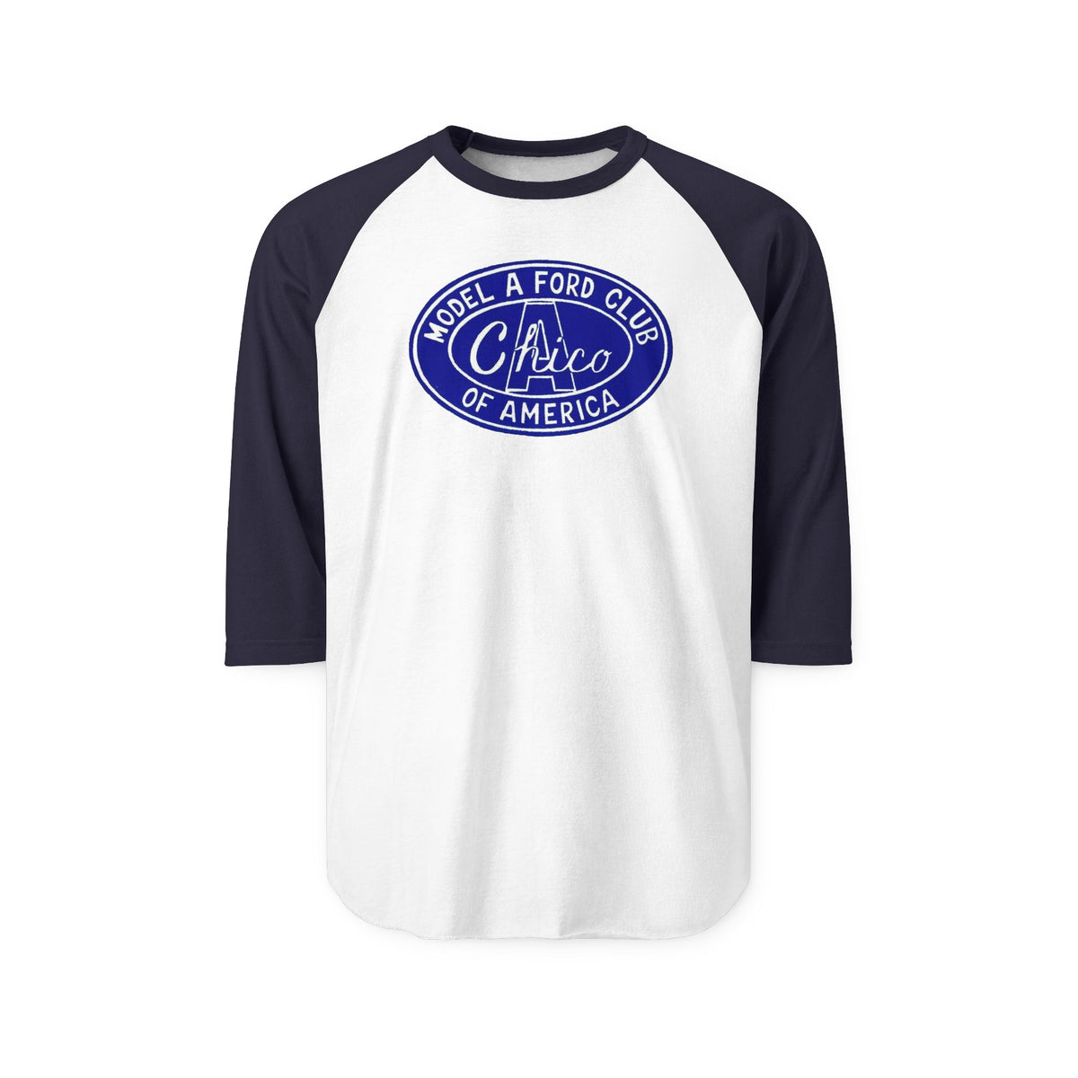 Chico A's Unisex Three-Quarter Sleeve Raglan Shirt
