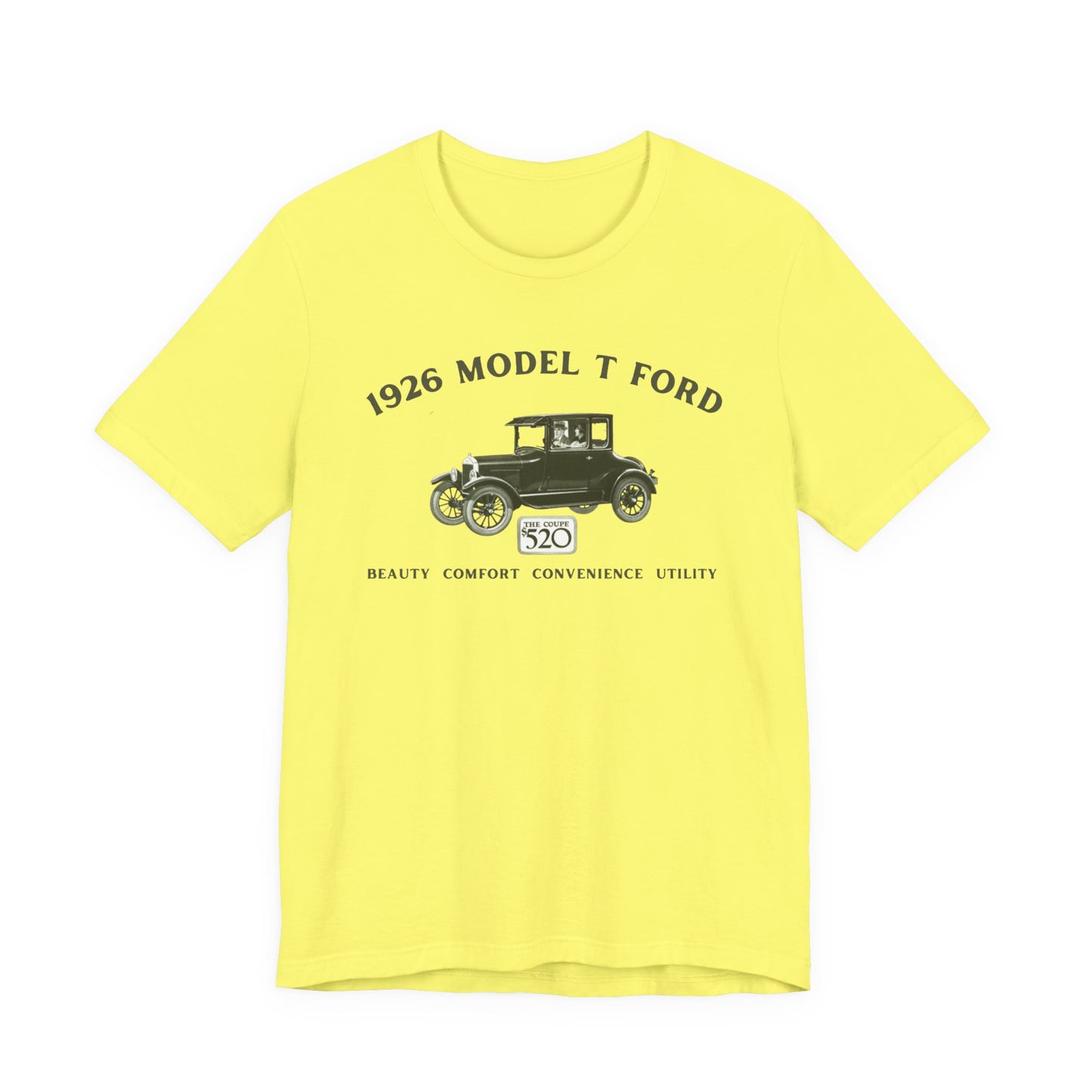 1926 Model T Ford Coupe - Classic Car Enthusiast Shirt