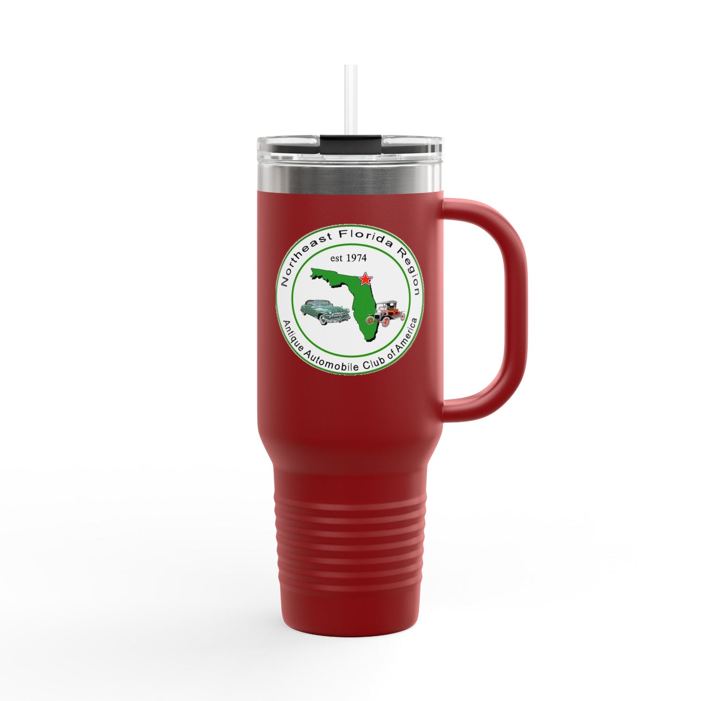 Northeast Florida Region AACA Insulated Travel Mug - Perfect for Road Trips & Outdoor Adventures